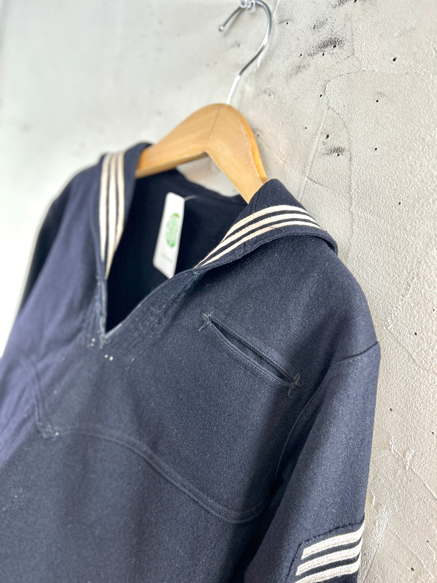 '50s-'60s Vintage U.S.NAVY Sailor Shirt [J30481]