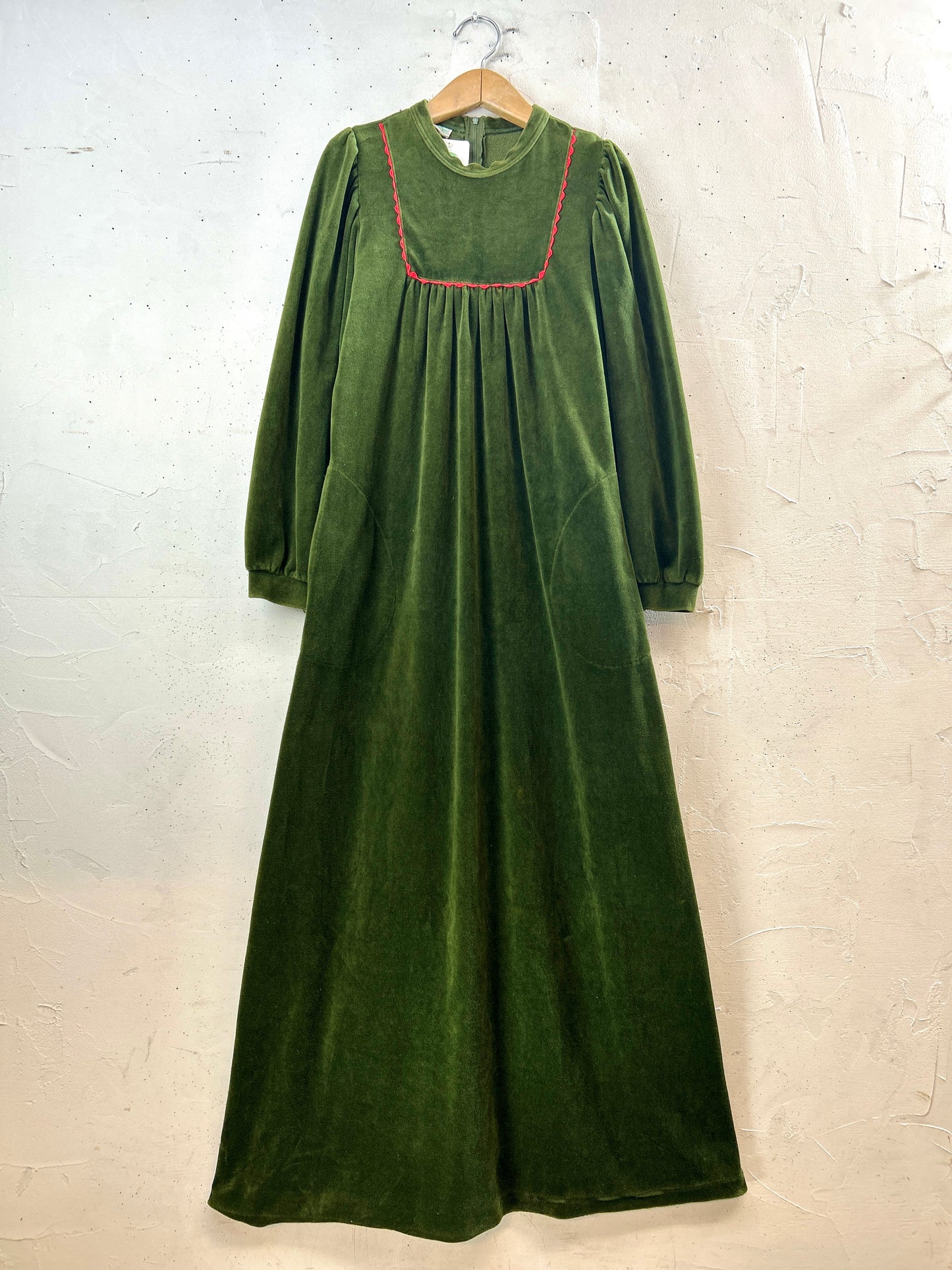 Vintage Velours Dress [I30350]