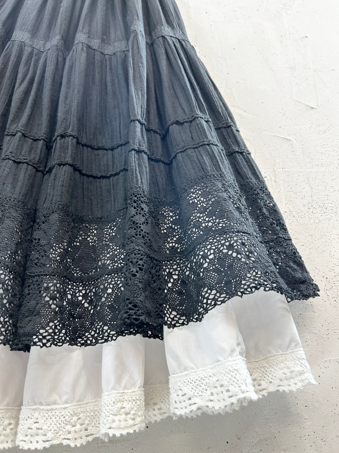 Vintage Skirt 〜Funny dot CRAZY〜 [D32046]