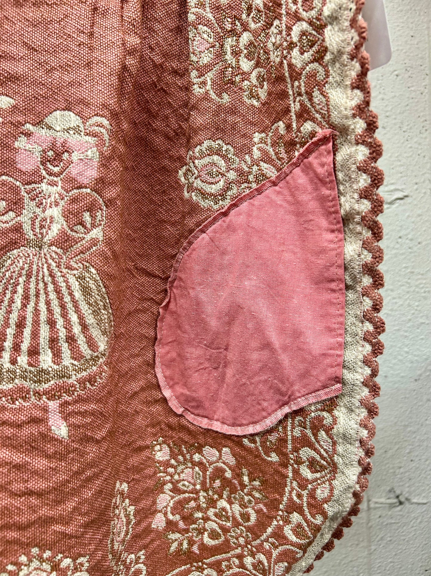 Vintage Tyrol Apron MADE IN AUSTRIA [G30714]