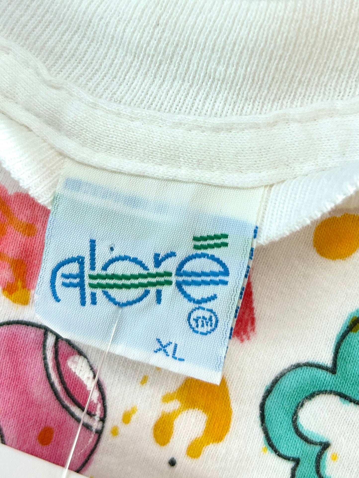 Vintage Hand Painted T-Shirt 〜 Alore〜 MADE IN USA [G32965]
