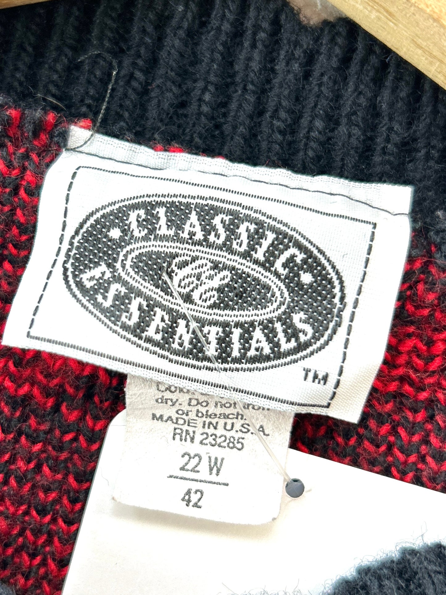 Vintage Knit Sweater MADE IN USA [J30487]