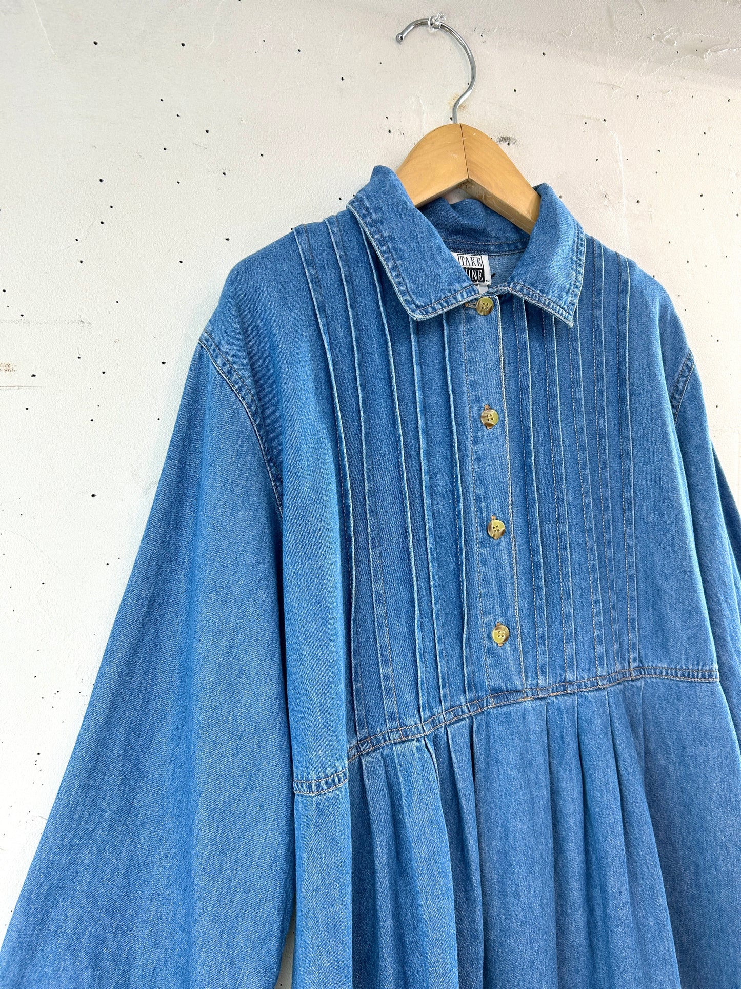 Vintage Denim Dress [D32161]