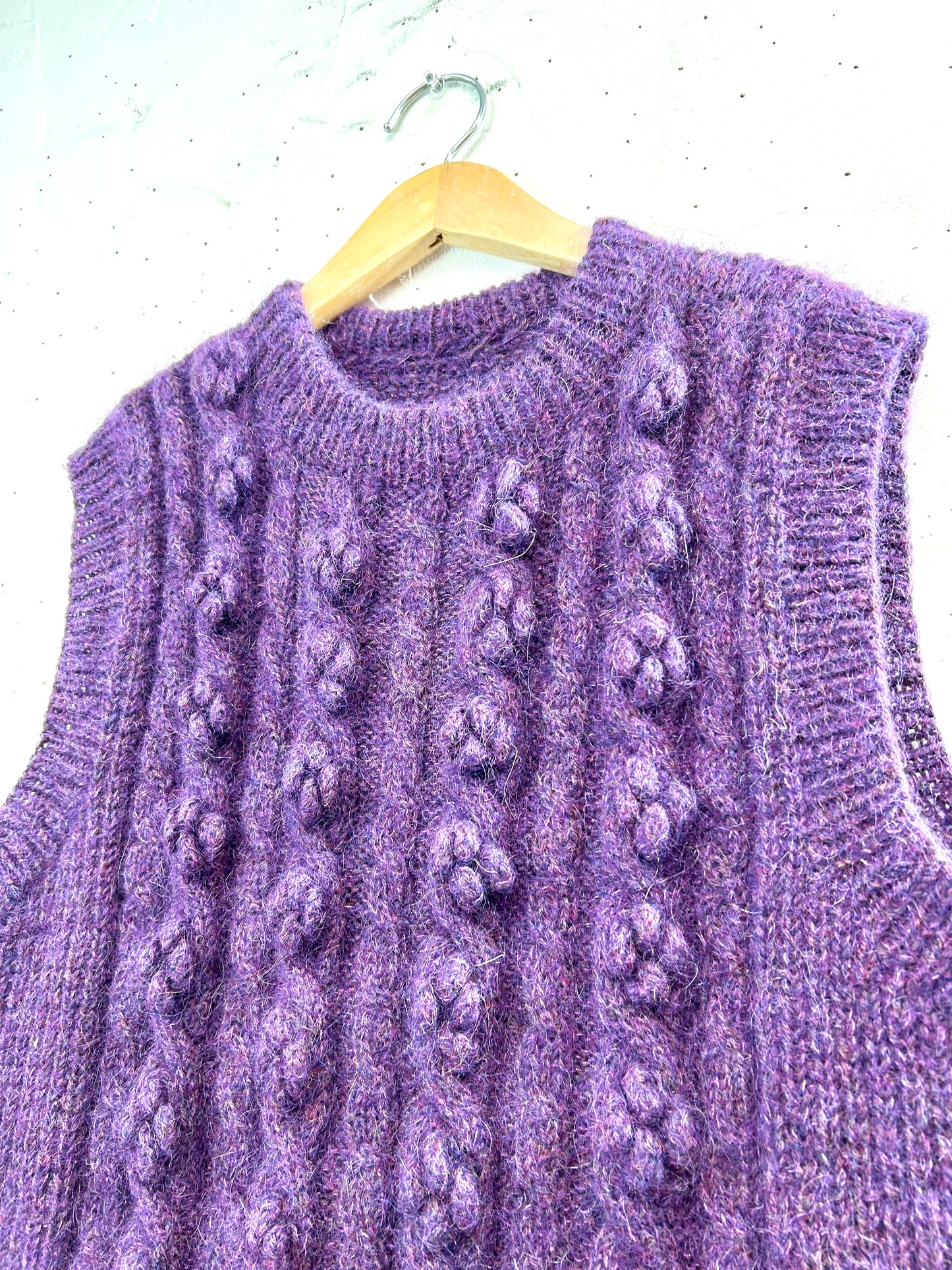 Vintage Knit Vest [A31420]