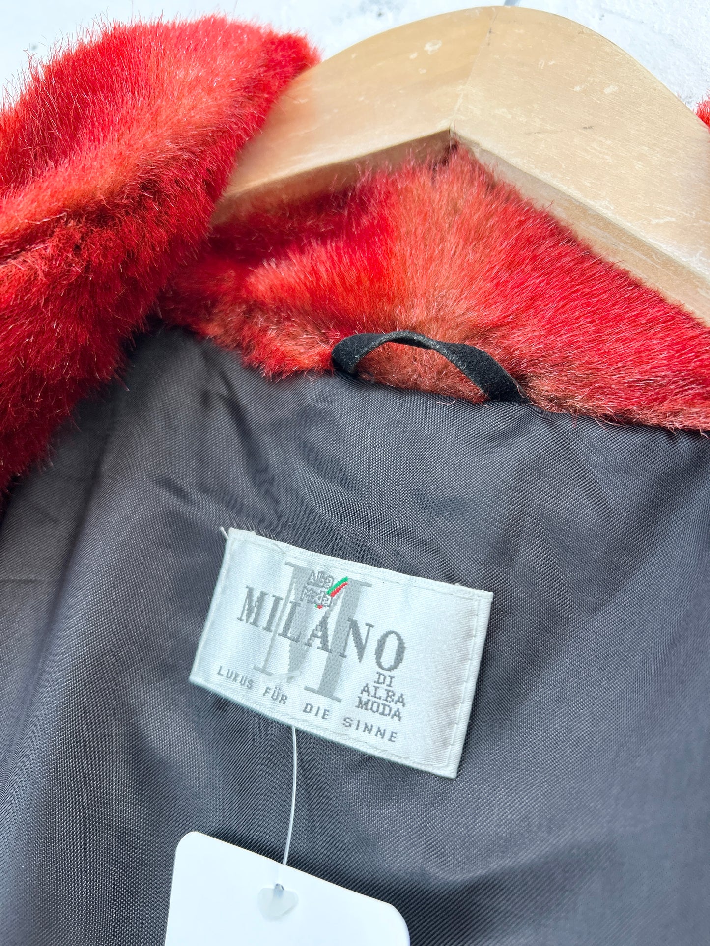 Vintage Eco Fur Coat [A31197]