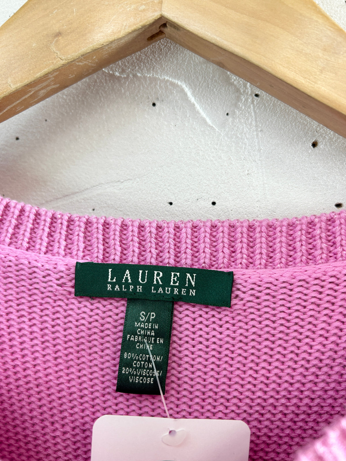 Vintage Cotton Knit 〜Ralph Lauren〜 [J34153]