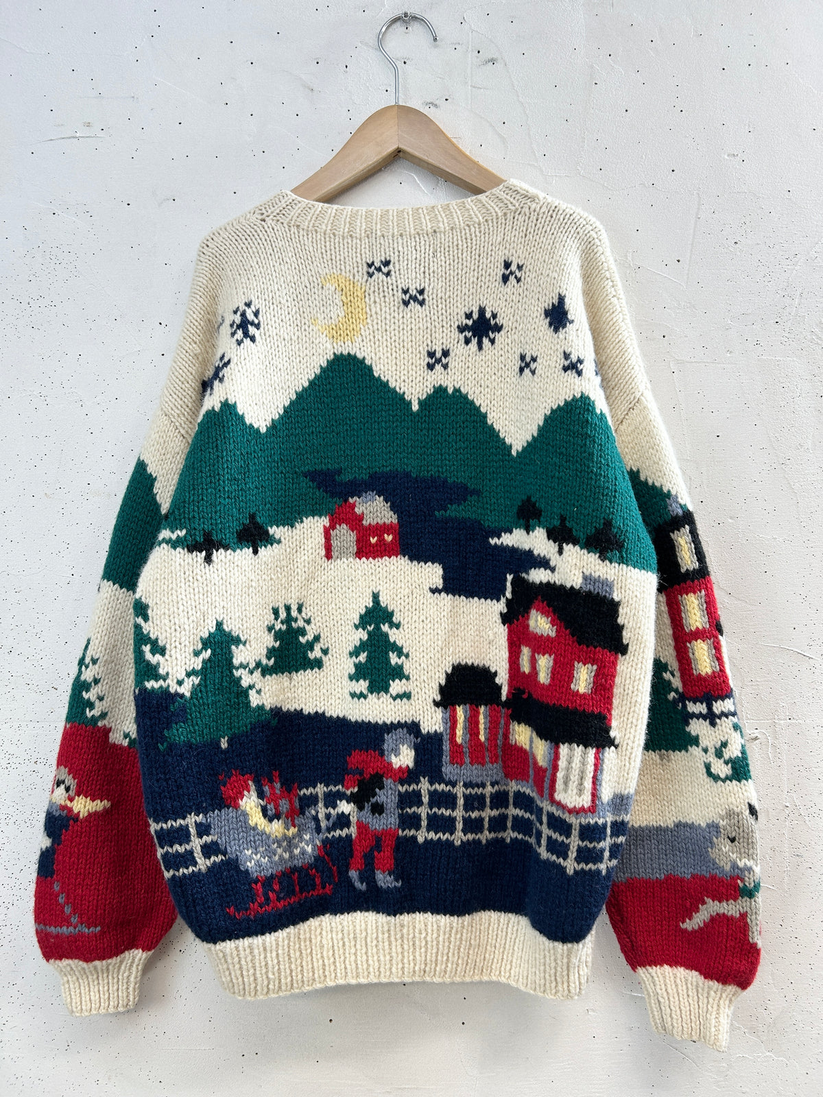 Vintage Knit Cardigan 〜Eddie Bauer〜 [J32440]