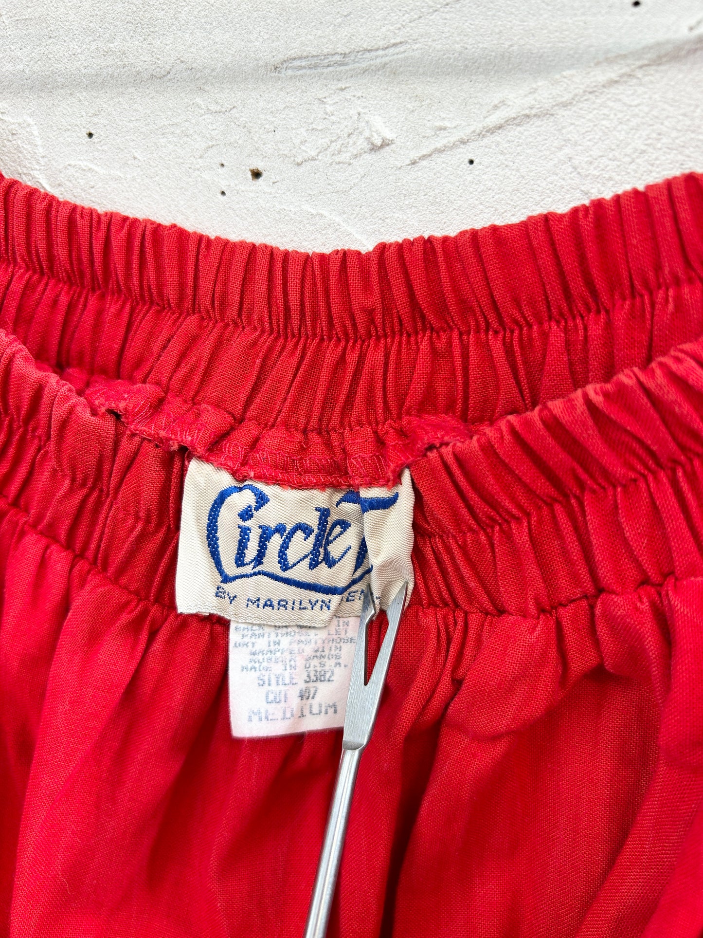 Vintage Tiered Skirt 〜Circle T〜 [G33057]