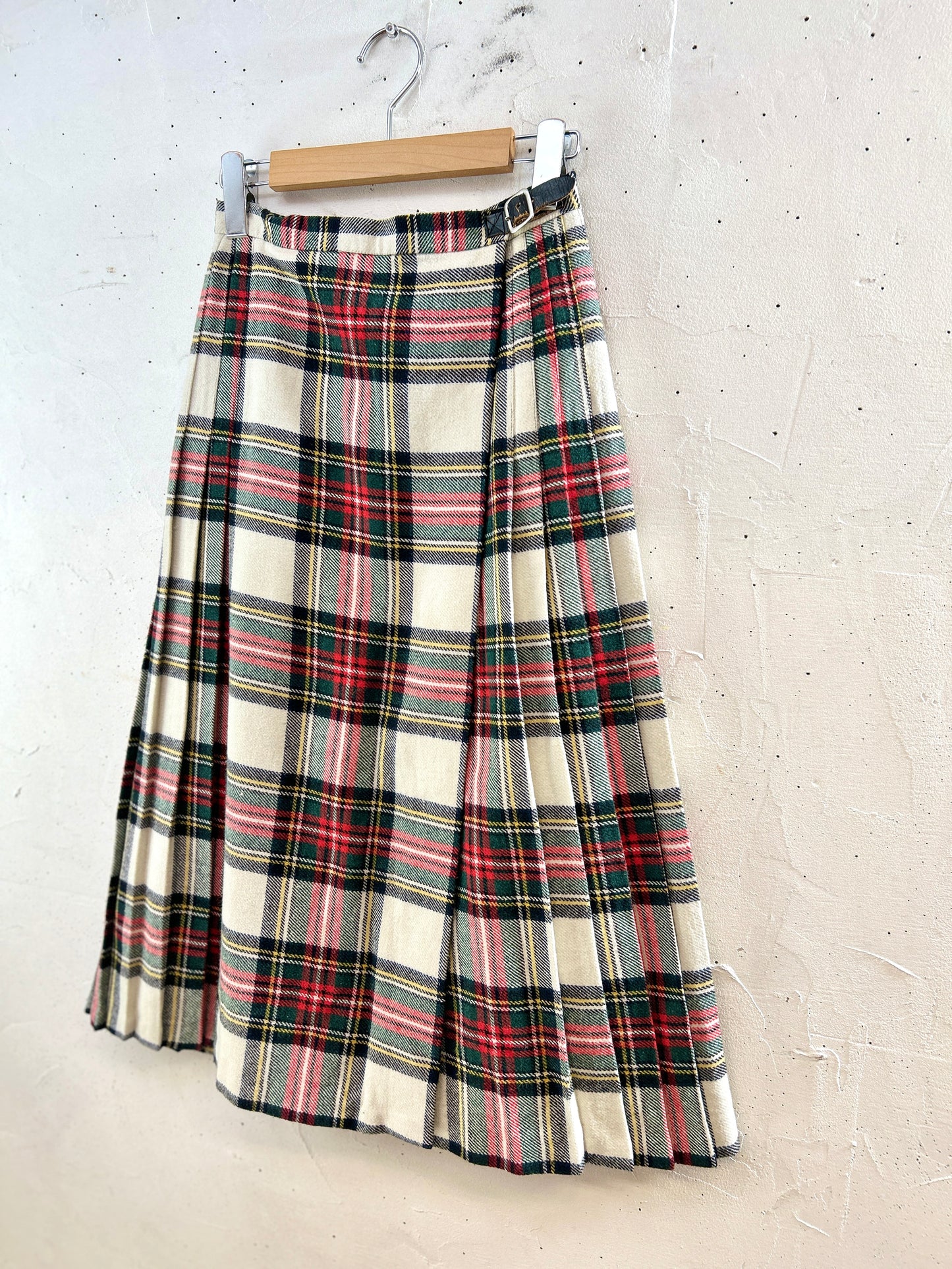 Vintage Plaid Skirt 〜MATTHEW ROYCE〜 MADE IN ENGLAND [J30484]