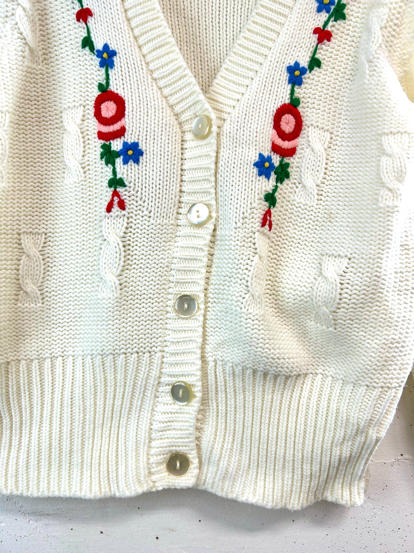 Vintage Knit Cardigan [L31168]