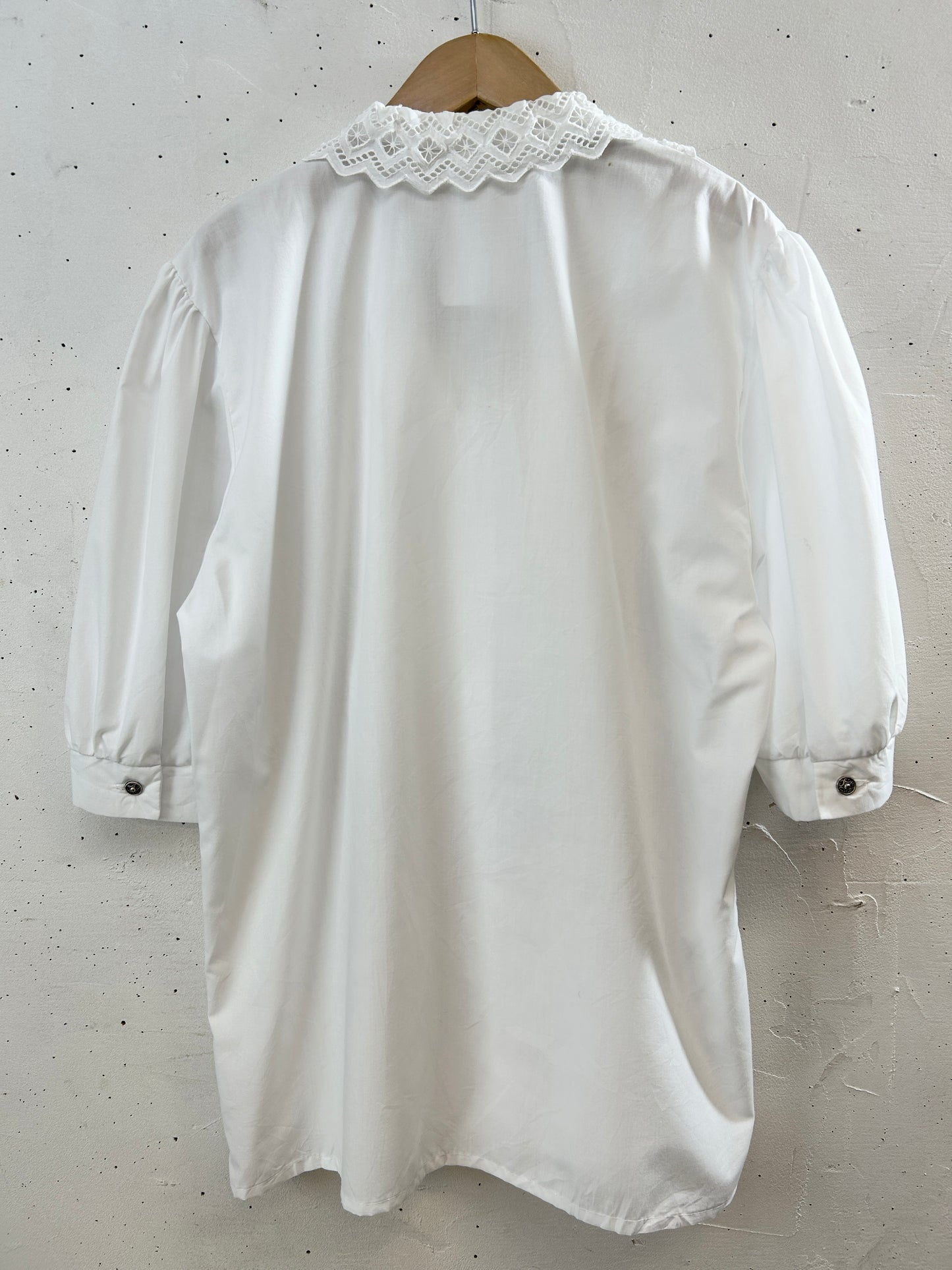 Vintage White Blouse [H30787]