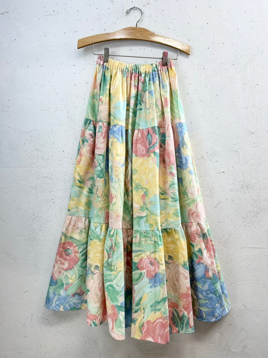 Vintage Tiered Skirt [E32312]