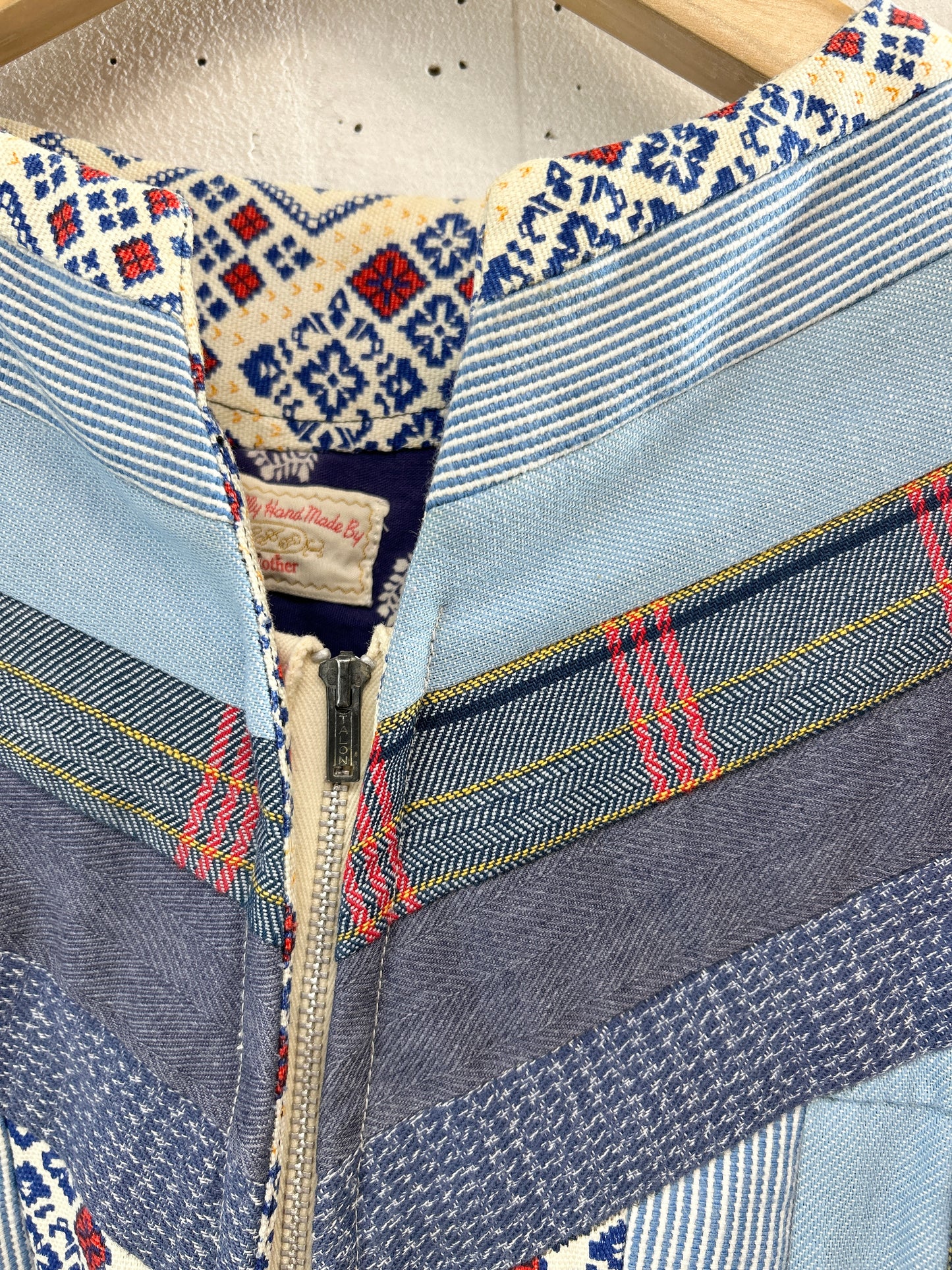 Vintage Patchwork Jacket〜Specially hand made by Mother〜 [B31483]