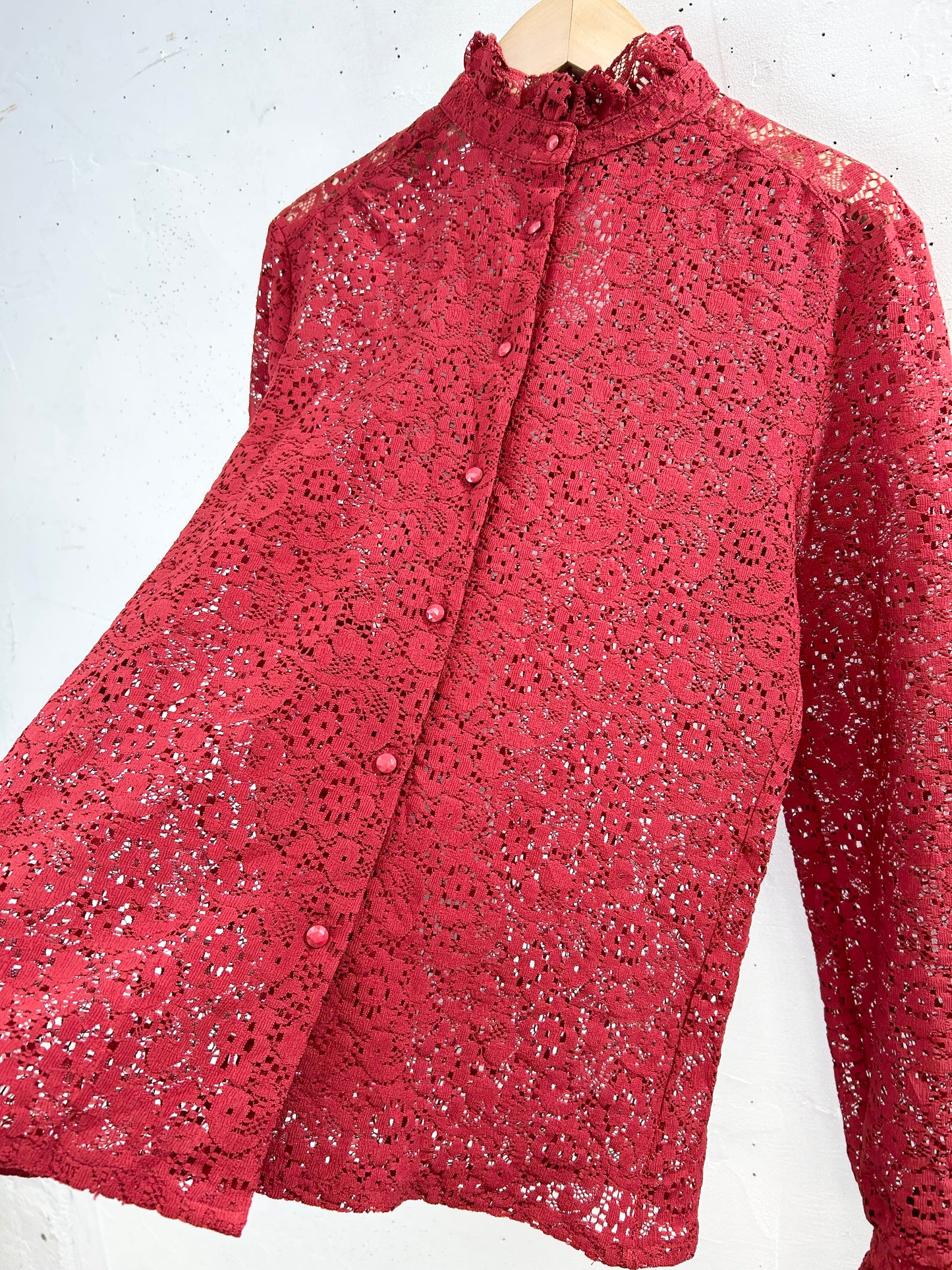 Vintage Lace Blouse [F32595]