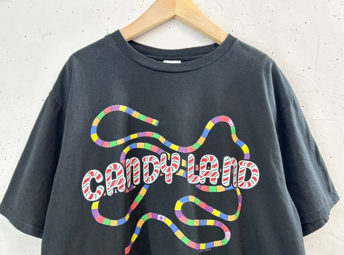 Vintage T Shirt 〜Funny dot CRAZY〜 [E32300]