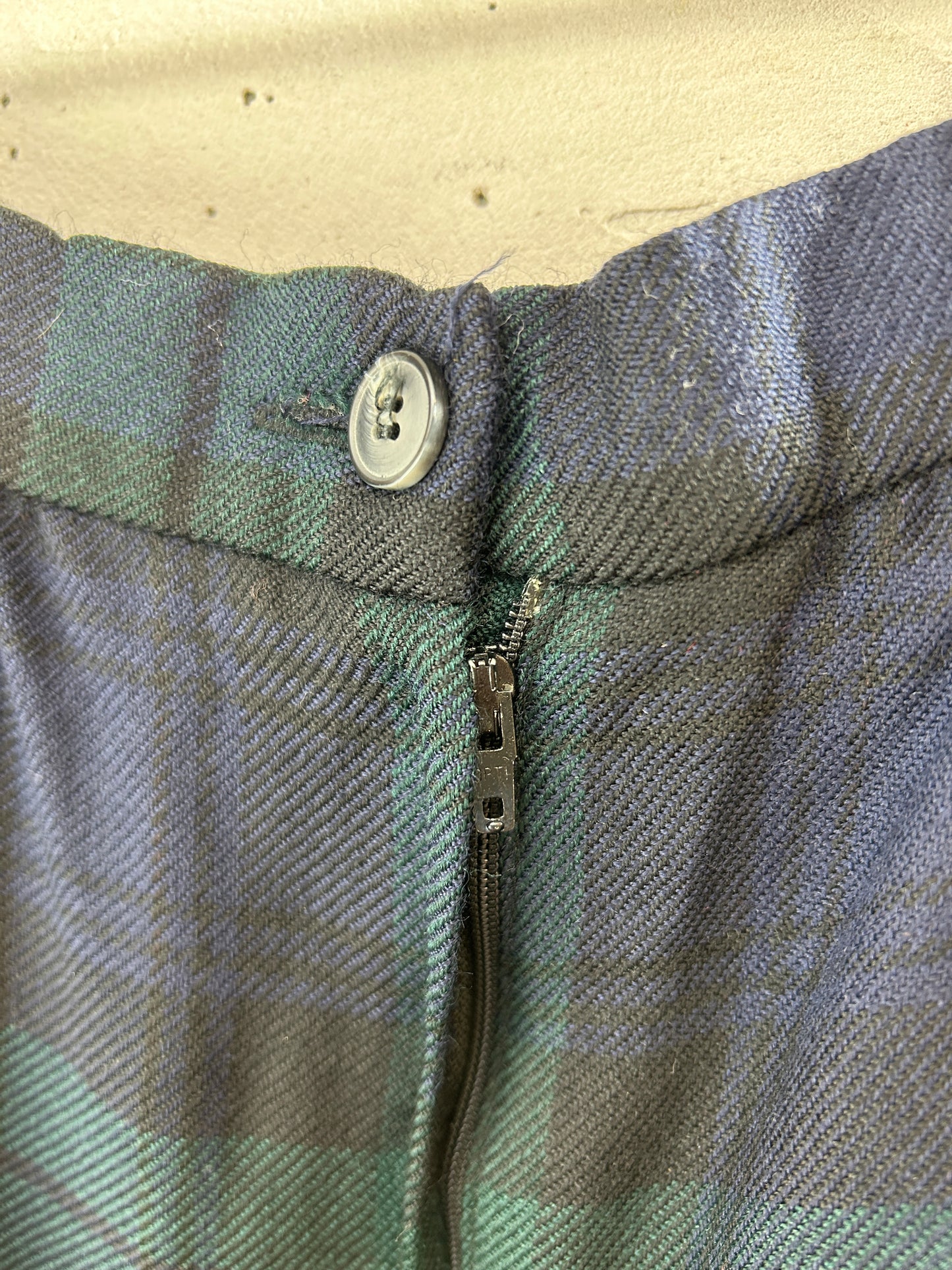 Vintage Plaid Skirt [I30275]