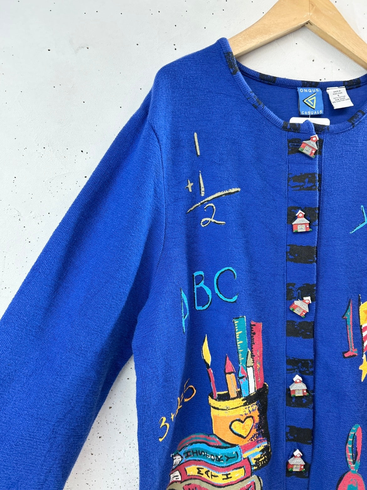 Vintage Cotton Knit Cardigan [D32153]