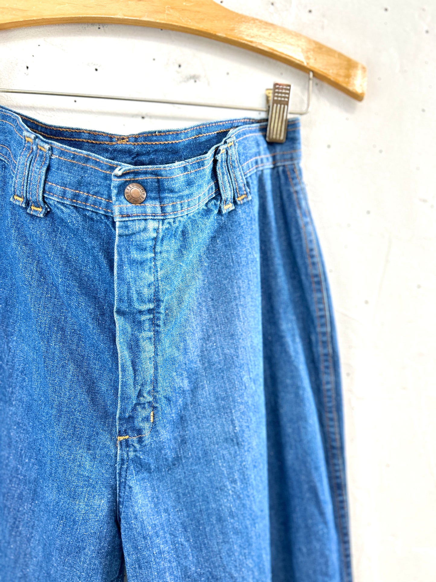 ’70s Vintage Denim Pants 〜STUFFED JEANS〜 [L31151]