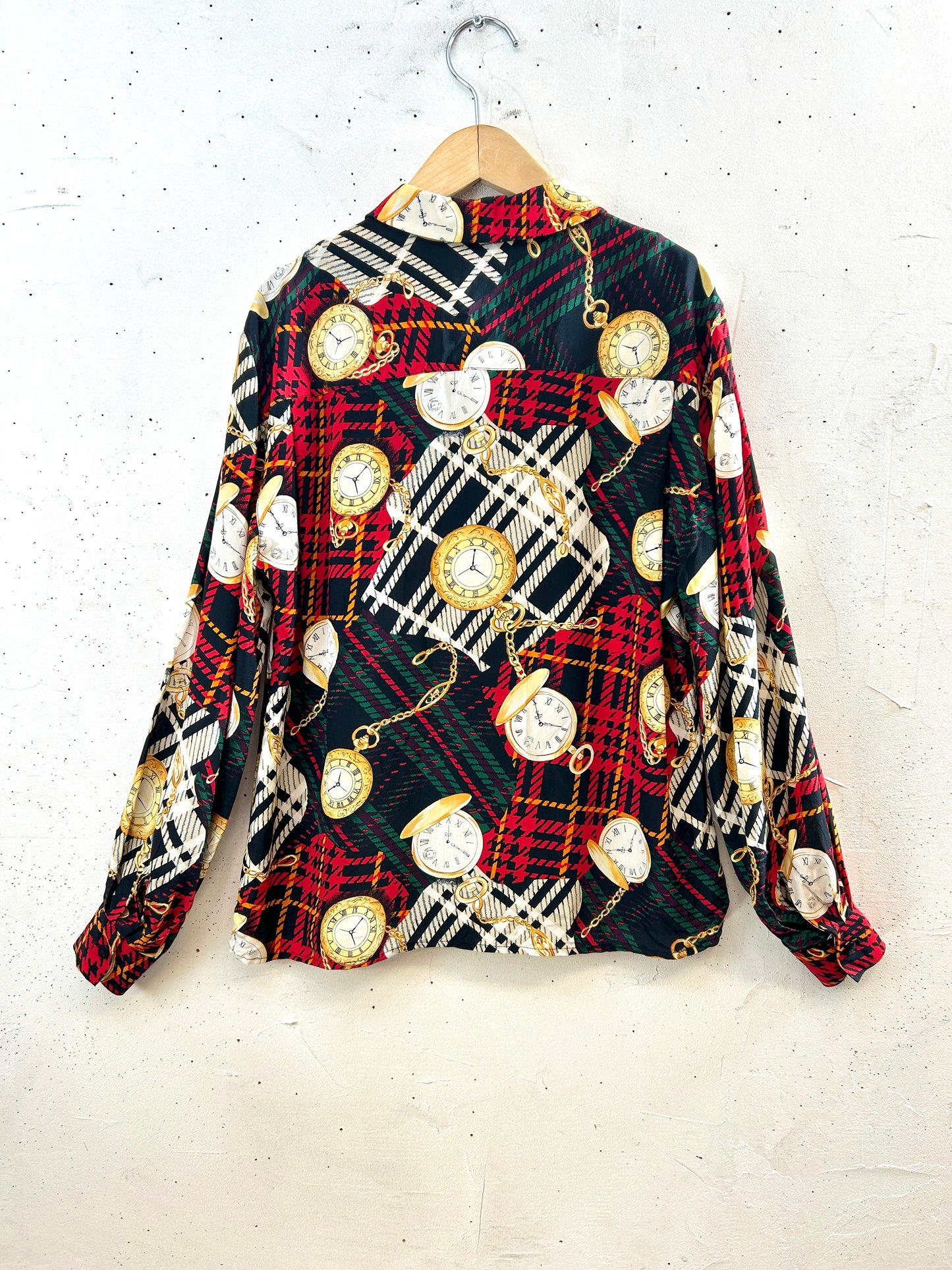 Vintage Silk Shirt ［I30370]