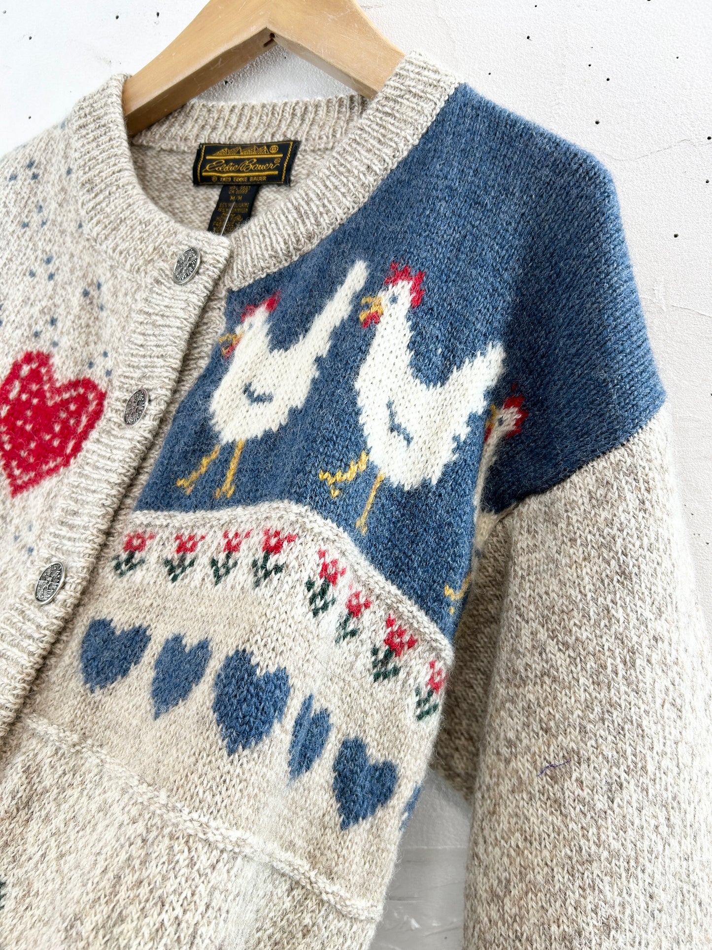 Vintage Knit Cardigan 〜Eddie Bauer〜 [A31305]