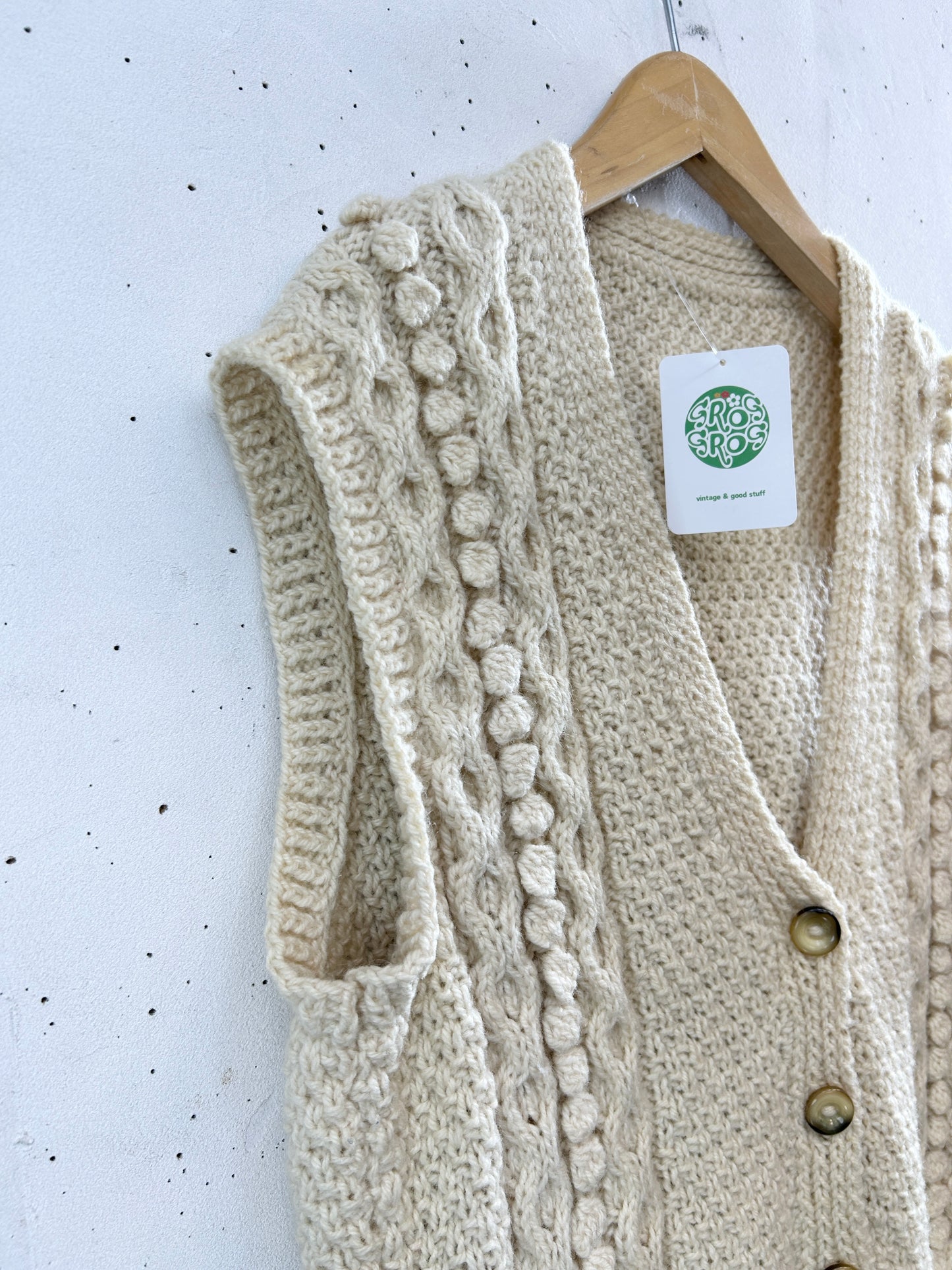 Vintage Knit Vest [K30919]