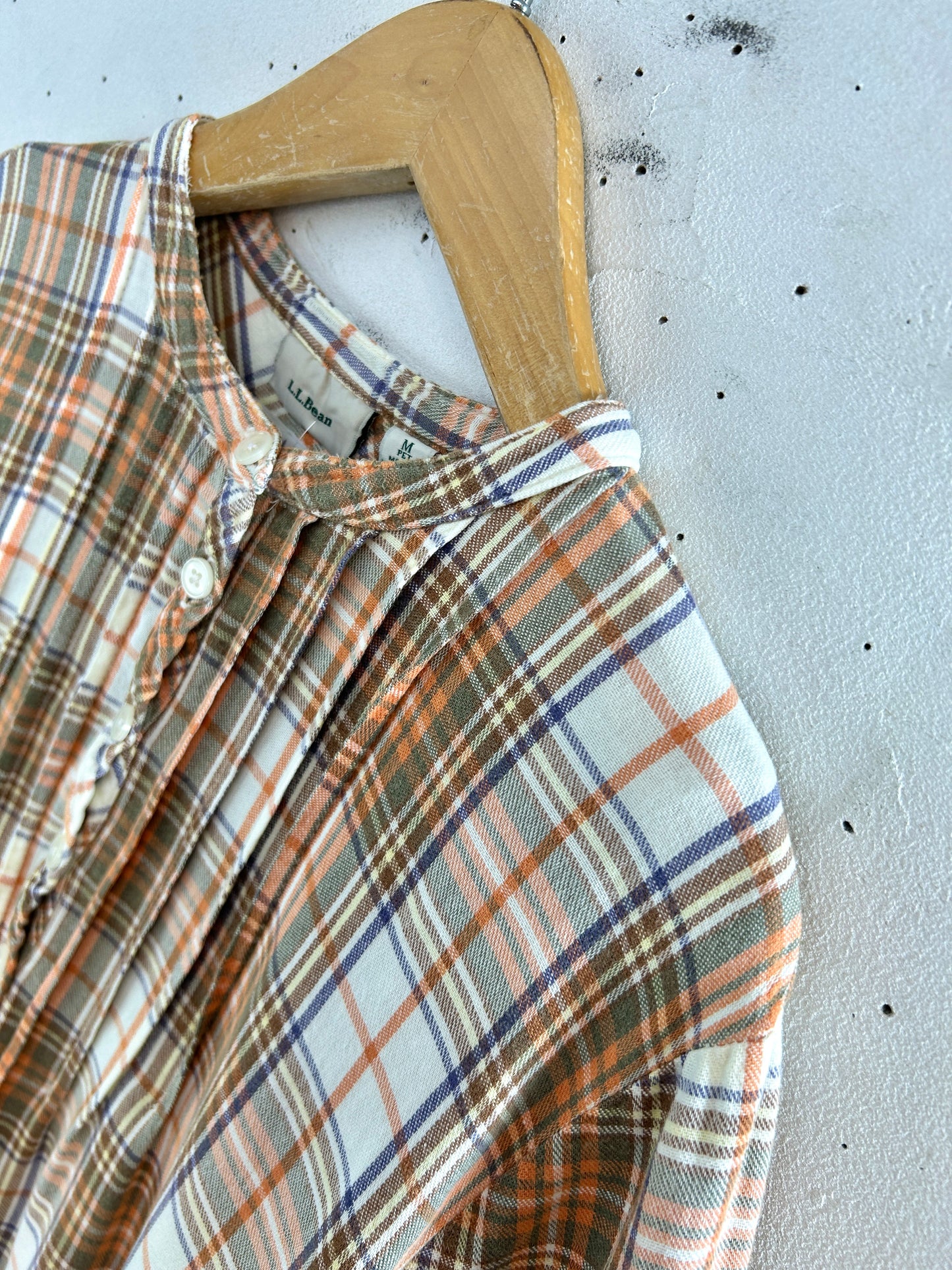 Vintage Plaid Dress 〜L.L.Bean〜 [H33643]