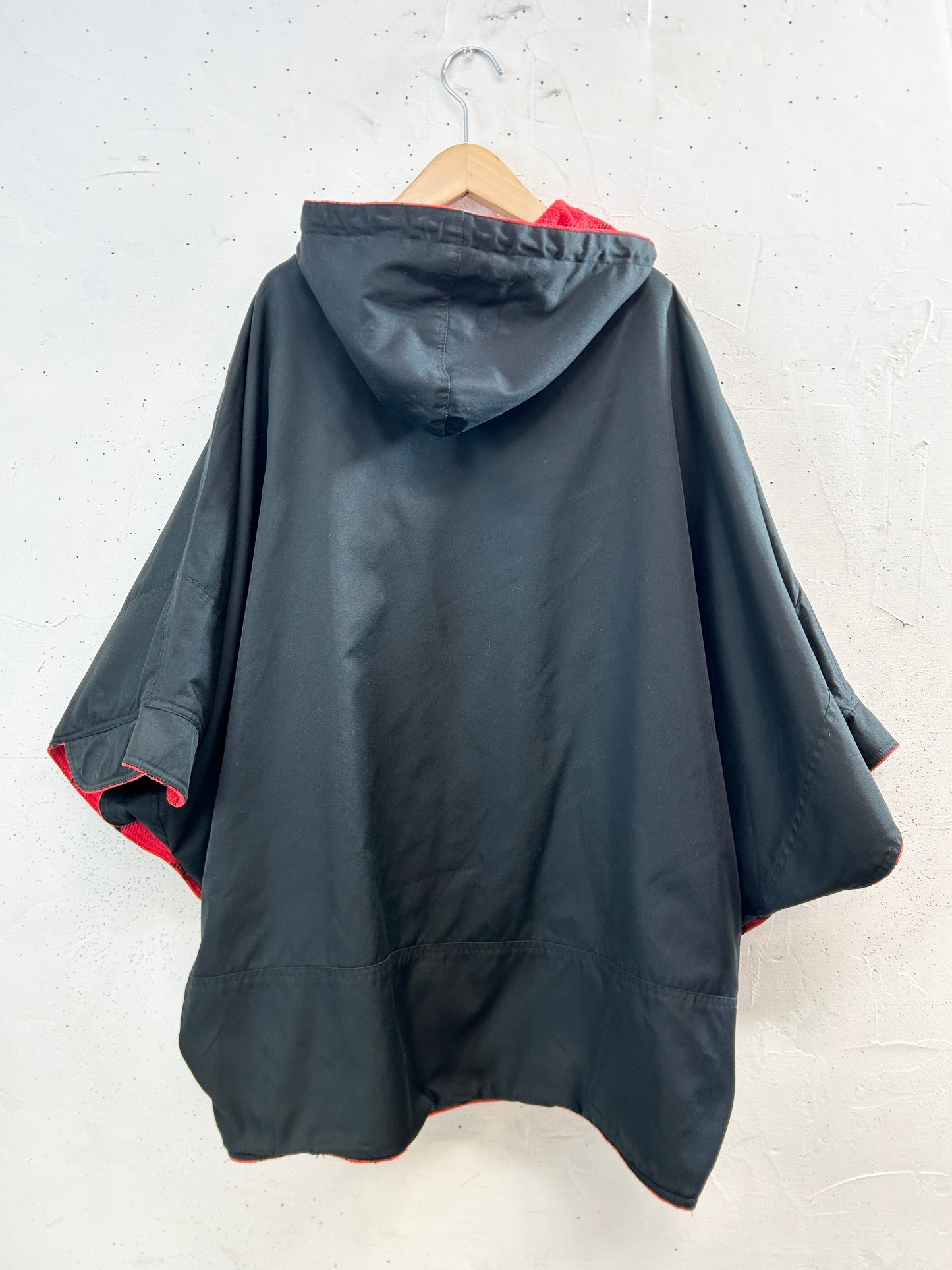 Vintage Poncho Reversible [A31230]