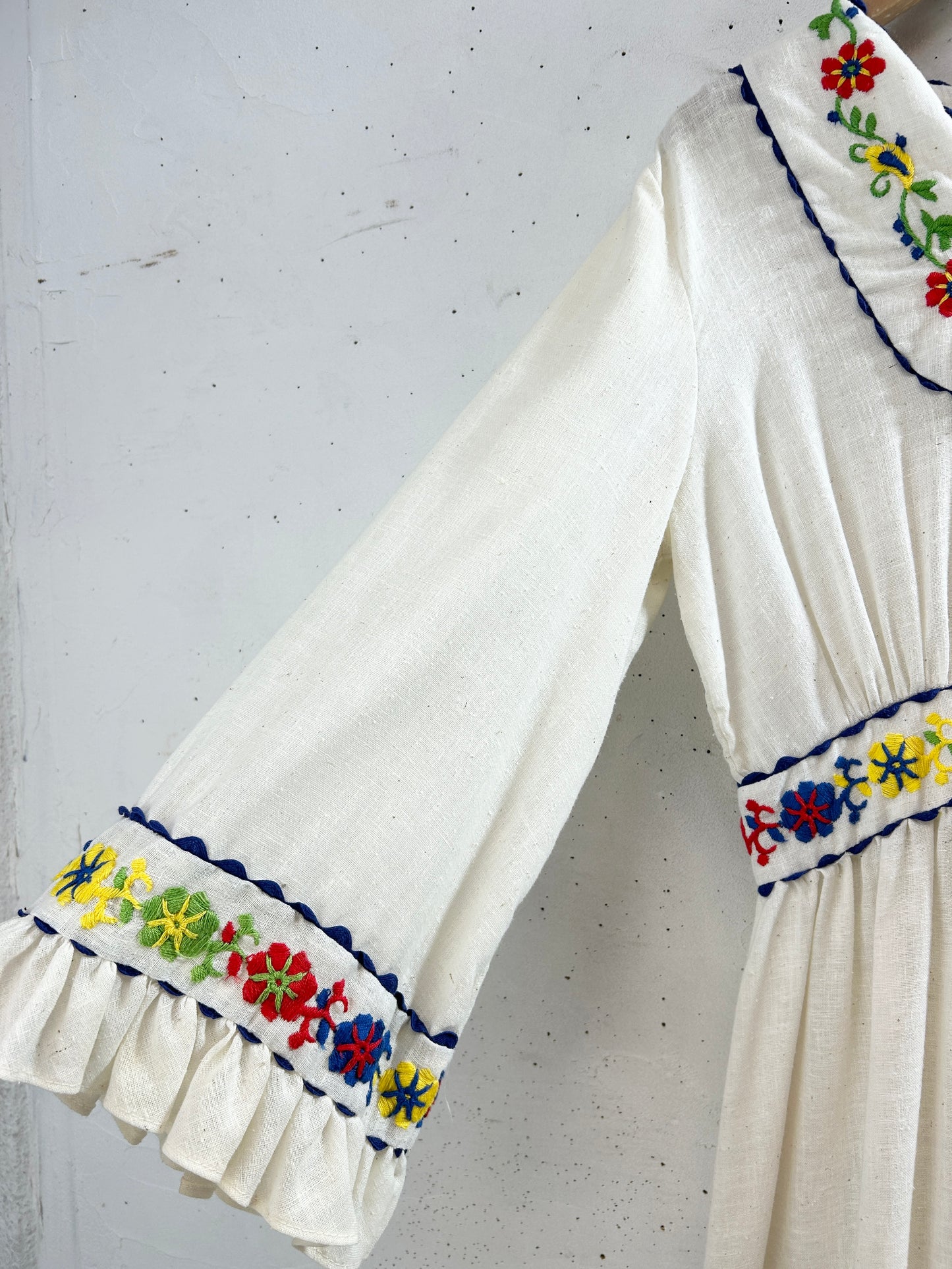 '70s Vintage Dress 〜Sears〜 [J30636]