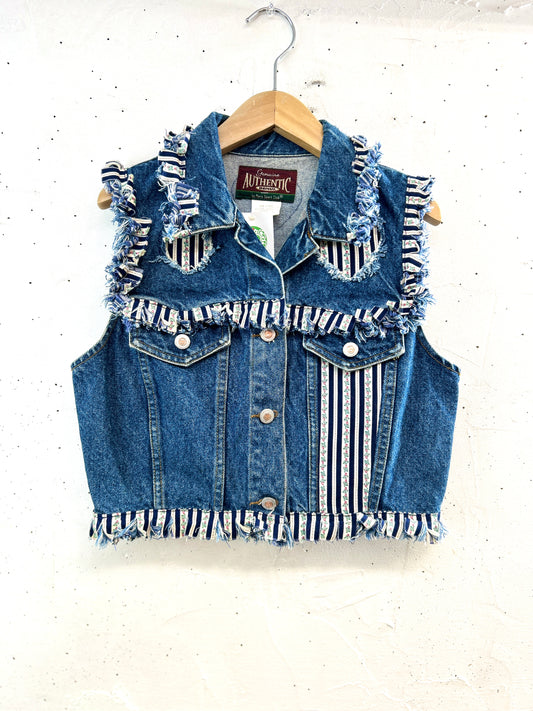 Vintage Denim Vest MADE IN USA [B31502]