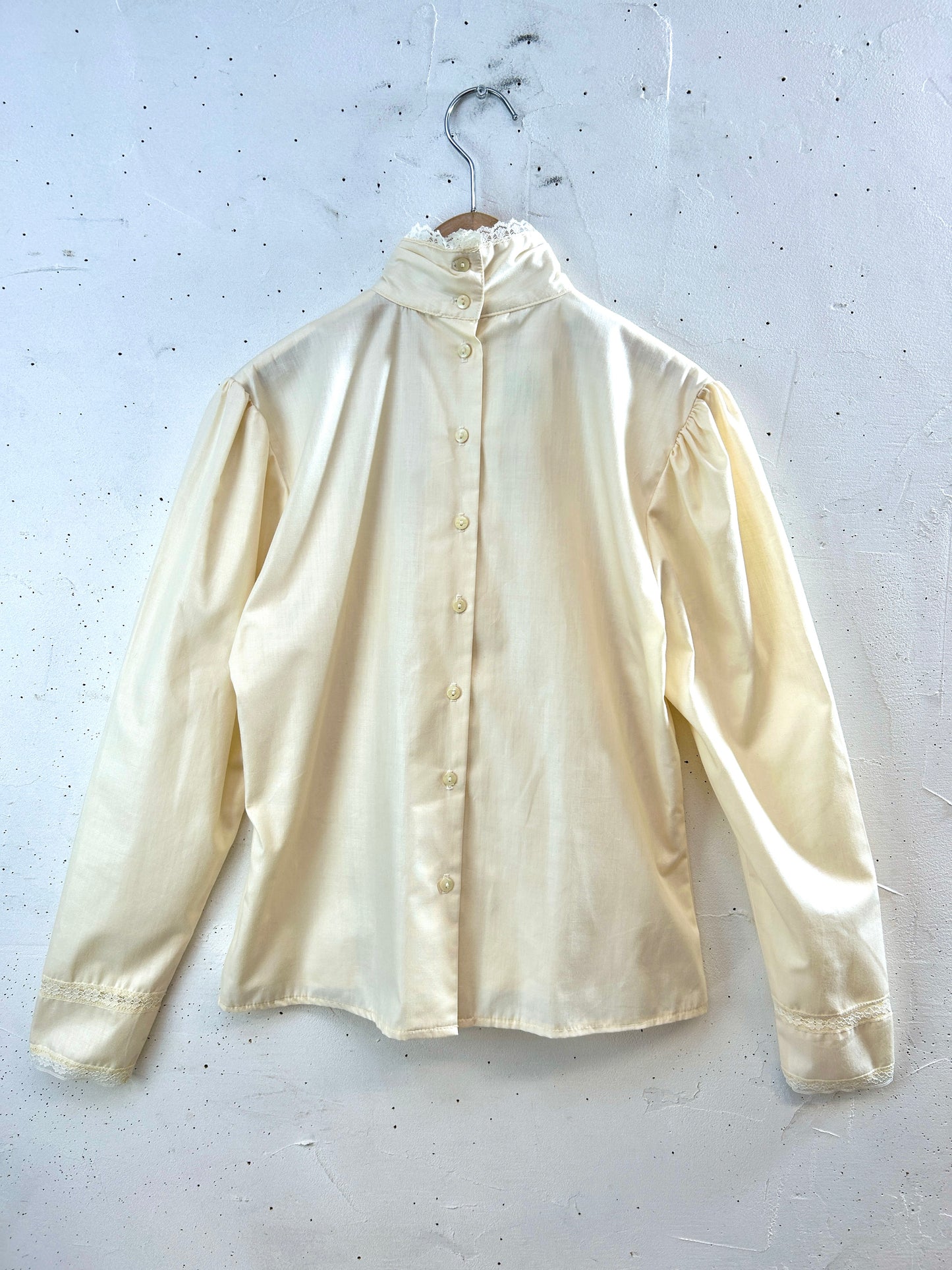 Vintage White Blouse 〜GUNNE SAX〜 [I30320]