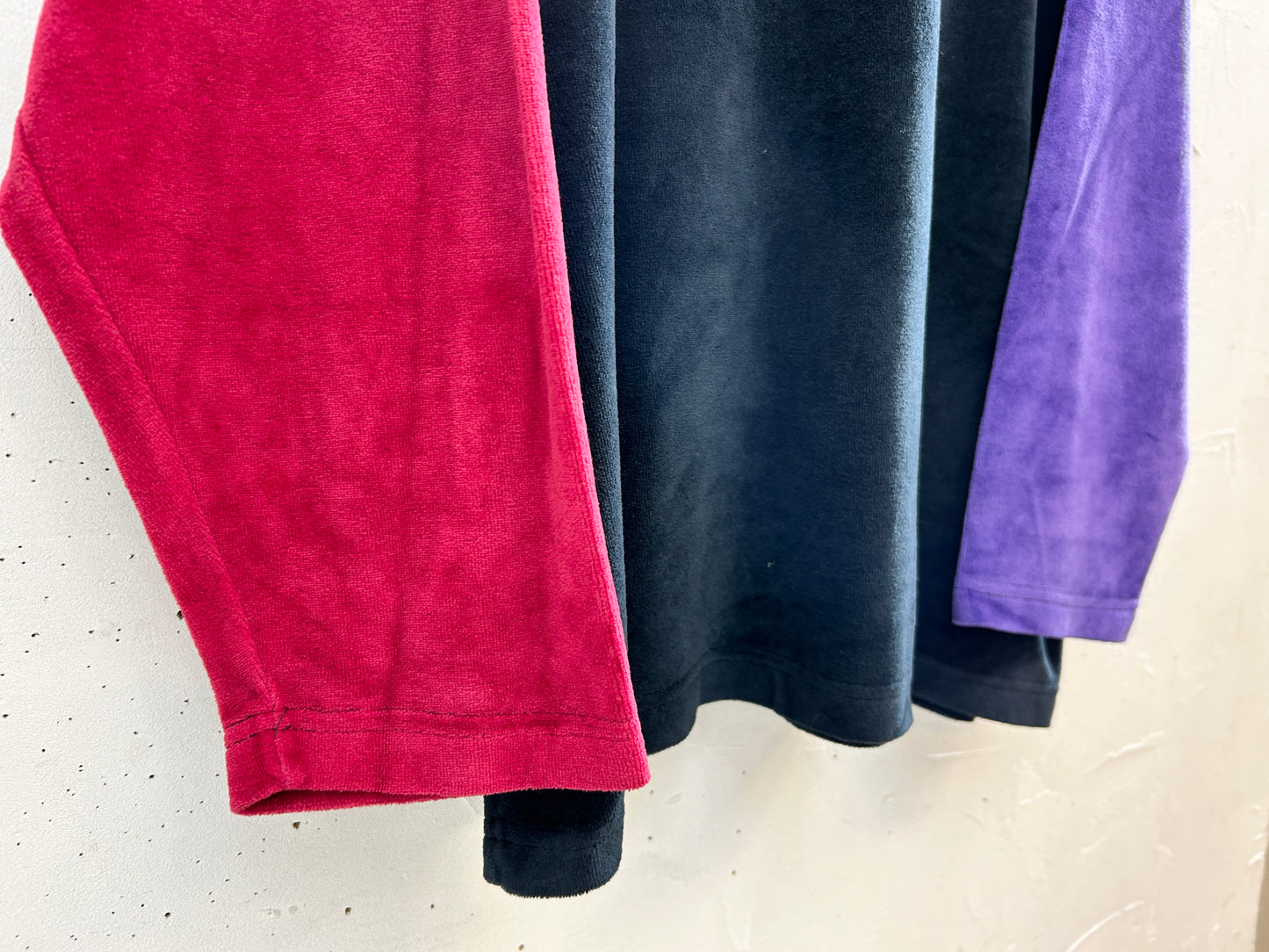 Vintage Velour Tops 〜MADE IN USA〜 [J30402]