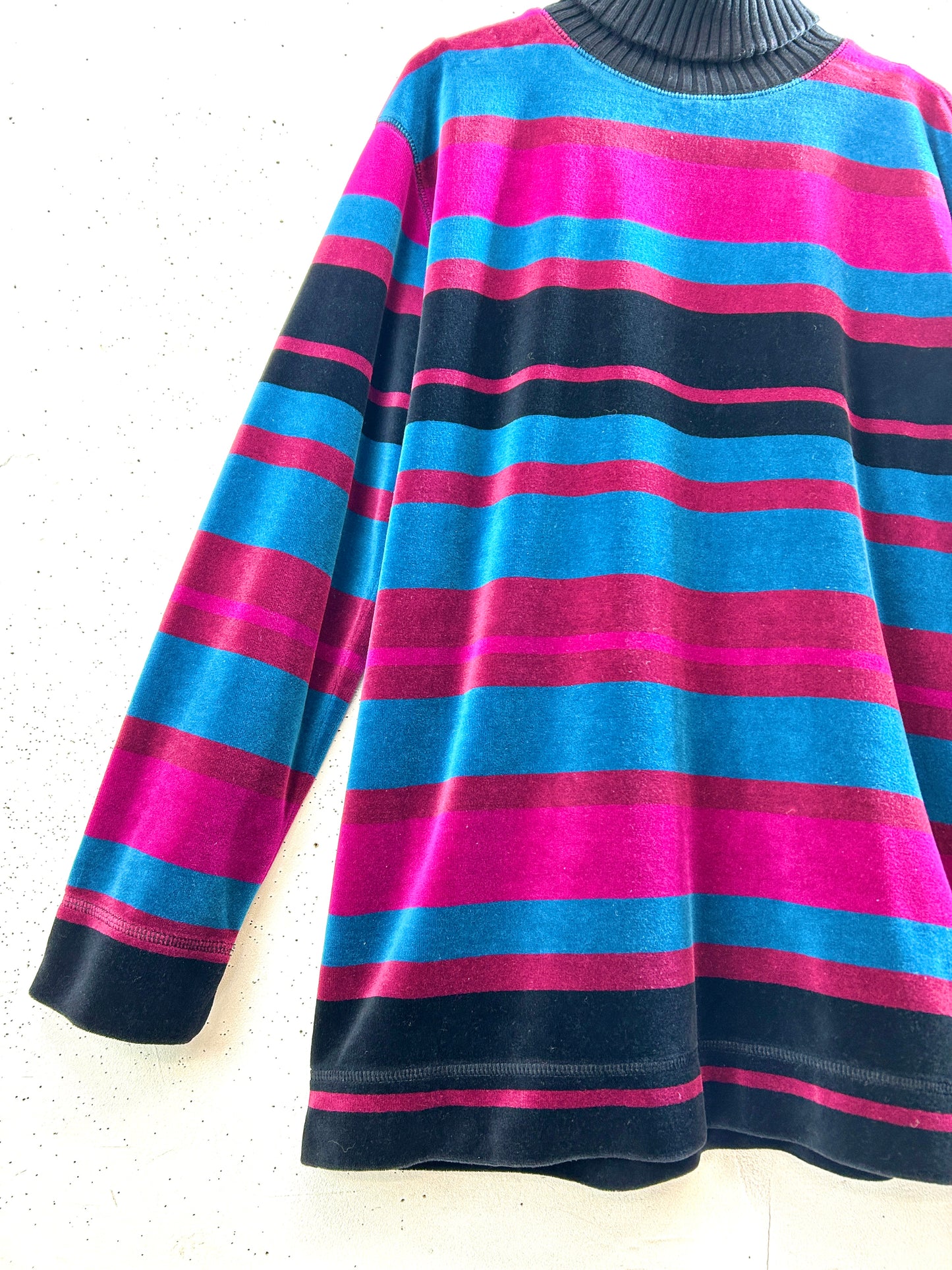 Vintage Velours Tops [K30880]