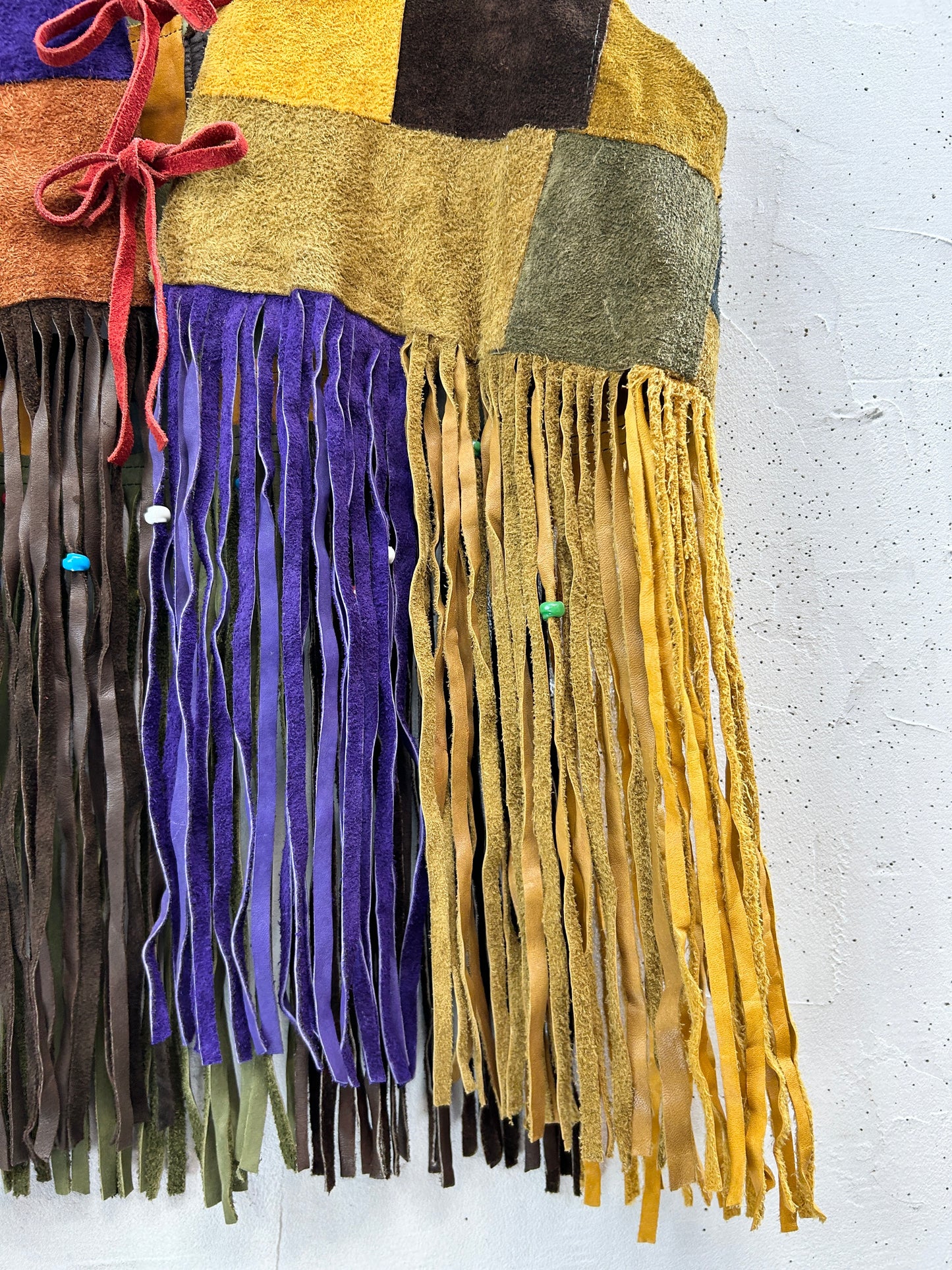 Vintage Leather Vest [C31840]