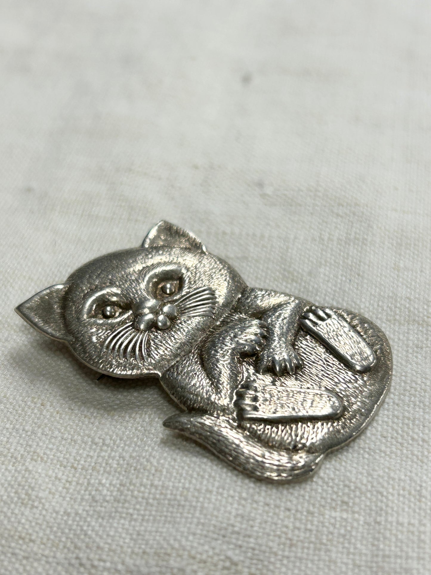 Vintage 925 Silver Brooch & Pendant Top [I30364]