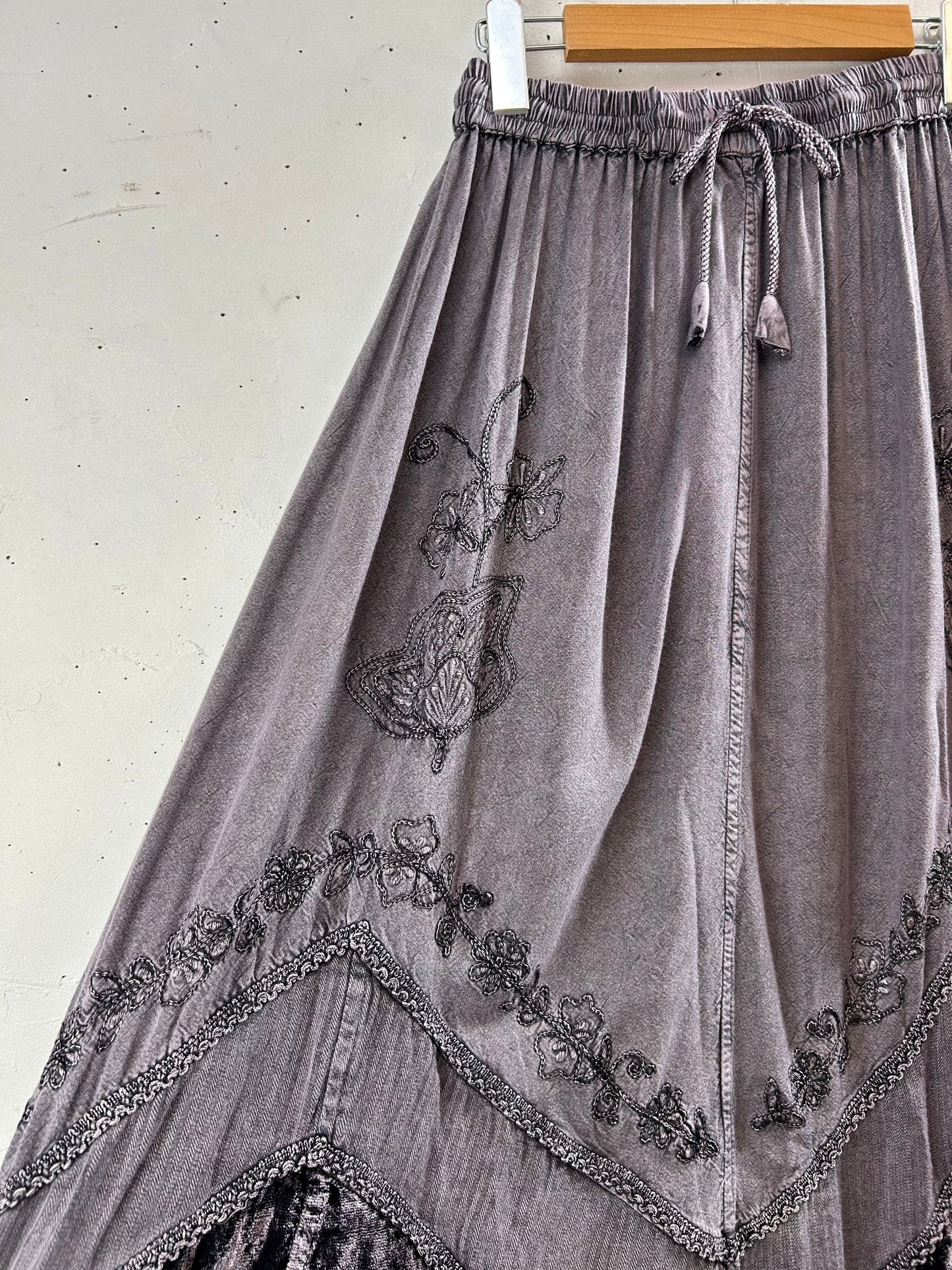 Vintage Viscose Skirt [G30659]
