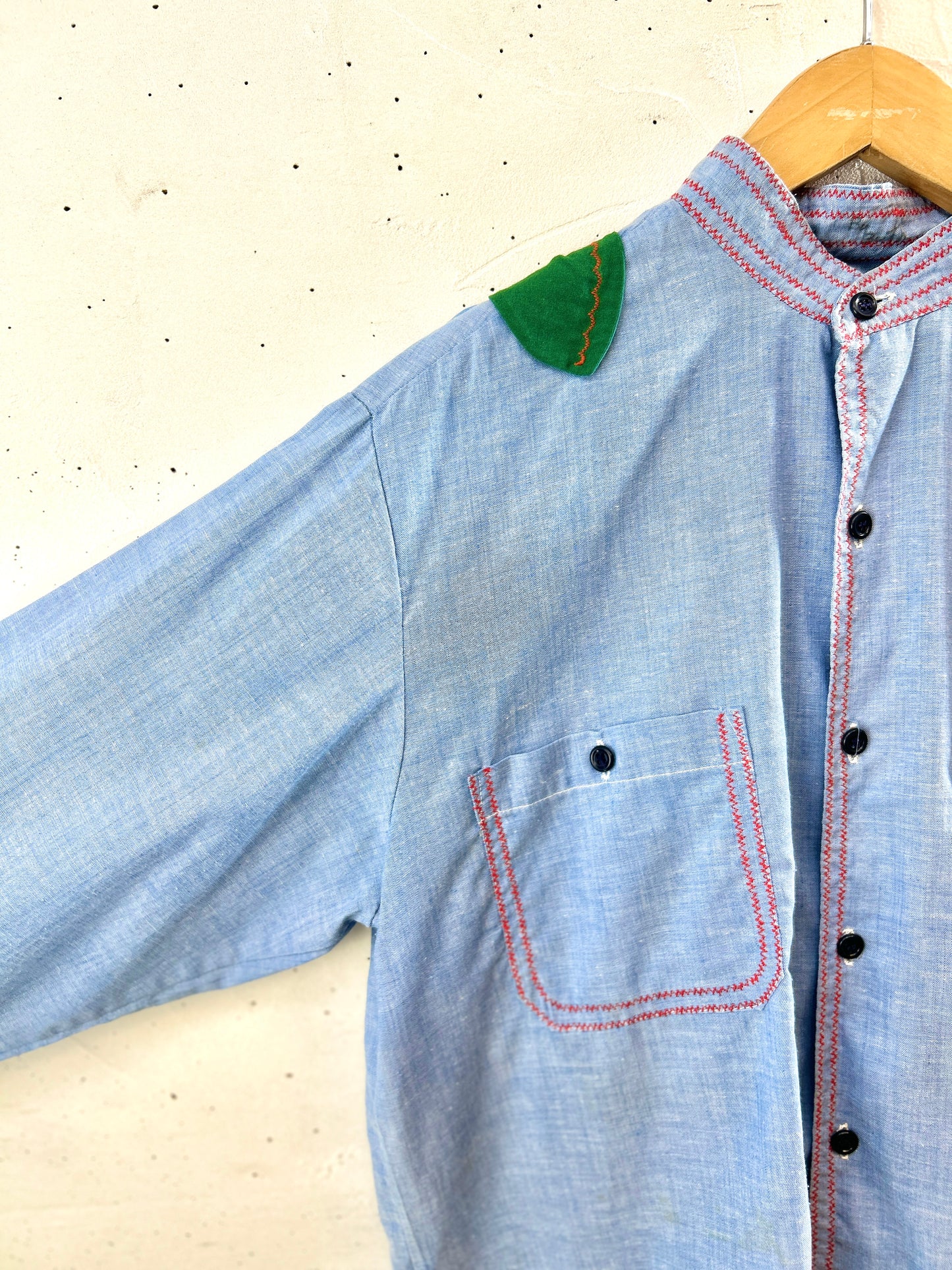 '70sVintage Chambray Shirt [H30982]