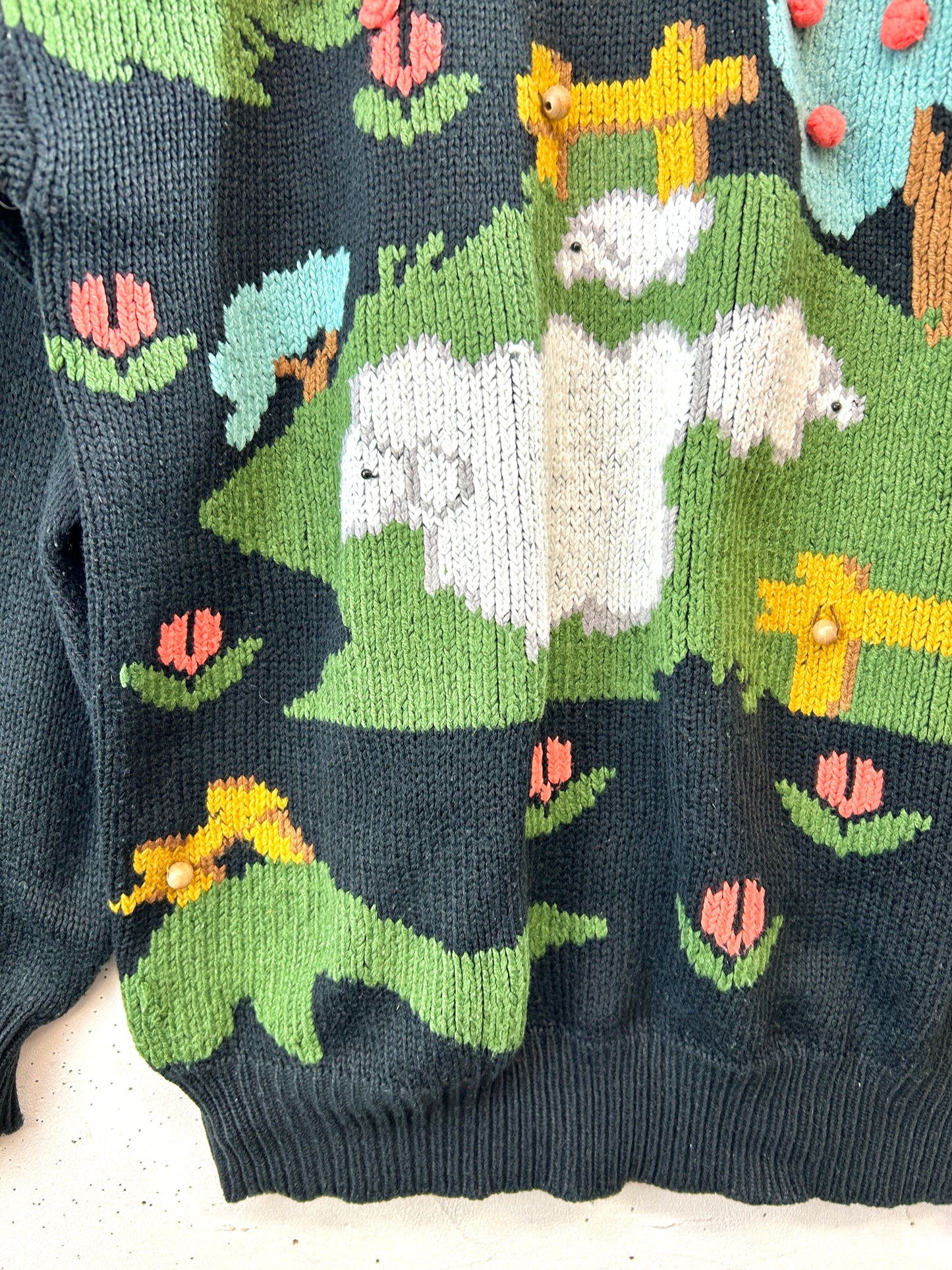 Vintage Knit Sweater [K30848]