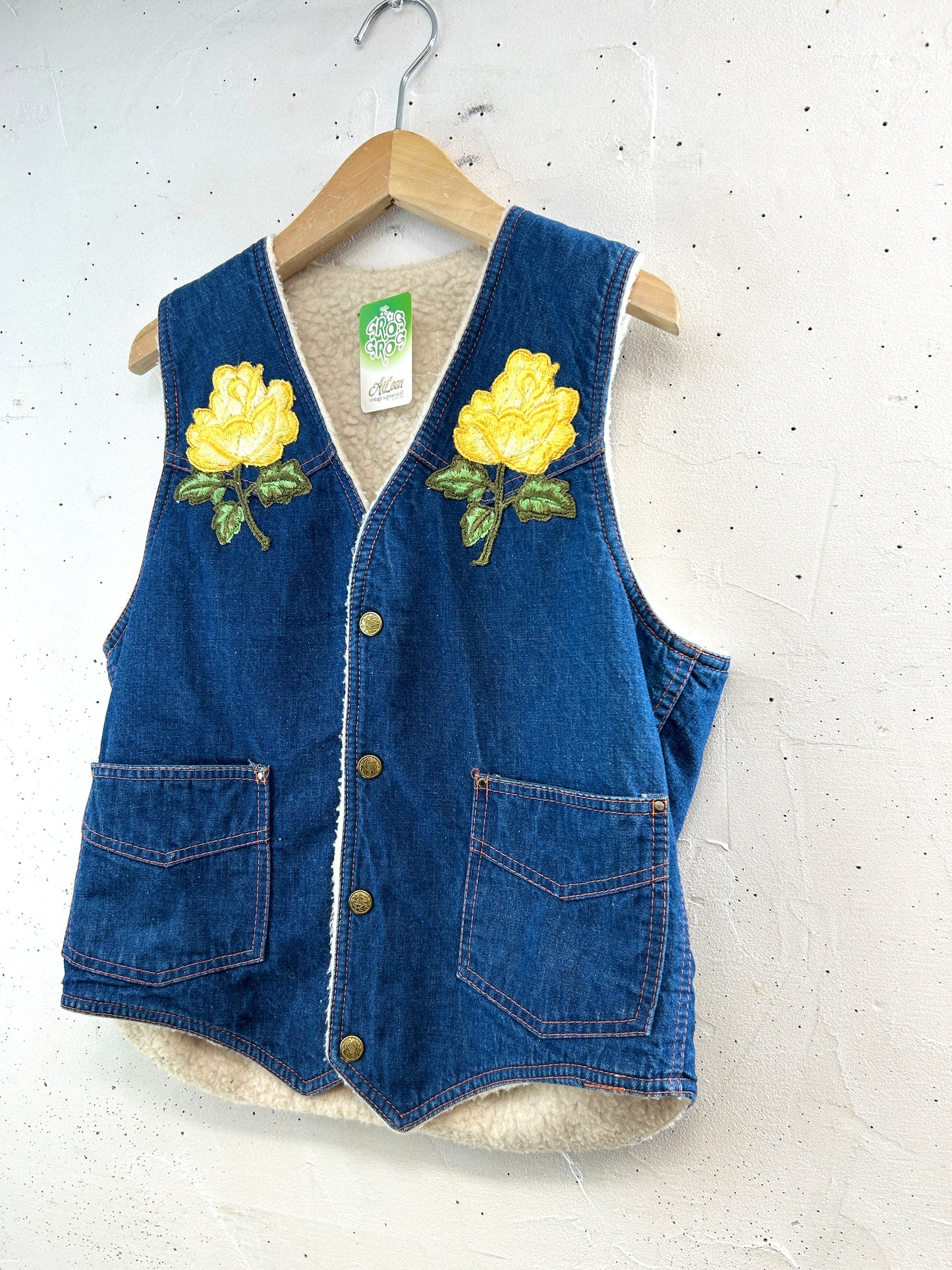 Vintage Boa Vest [D32063]