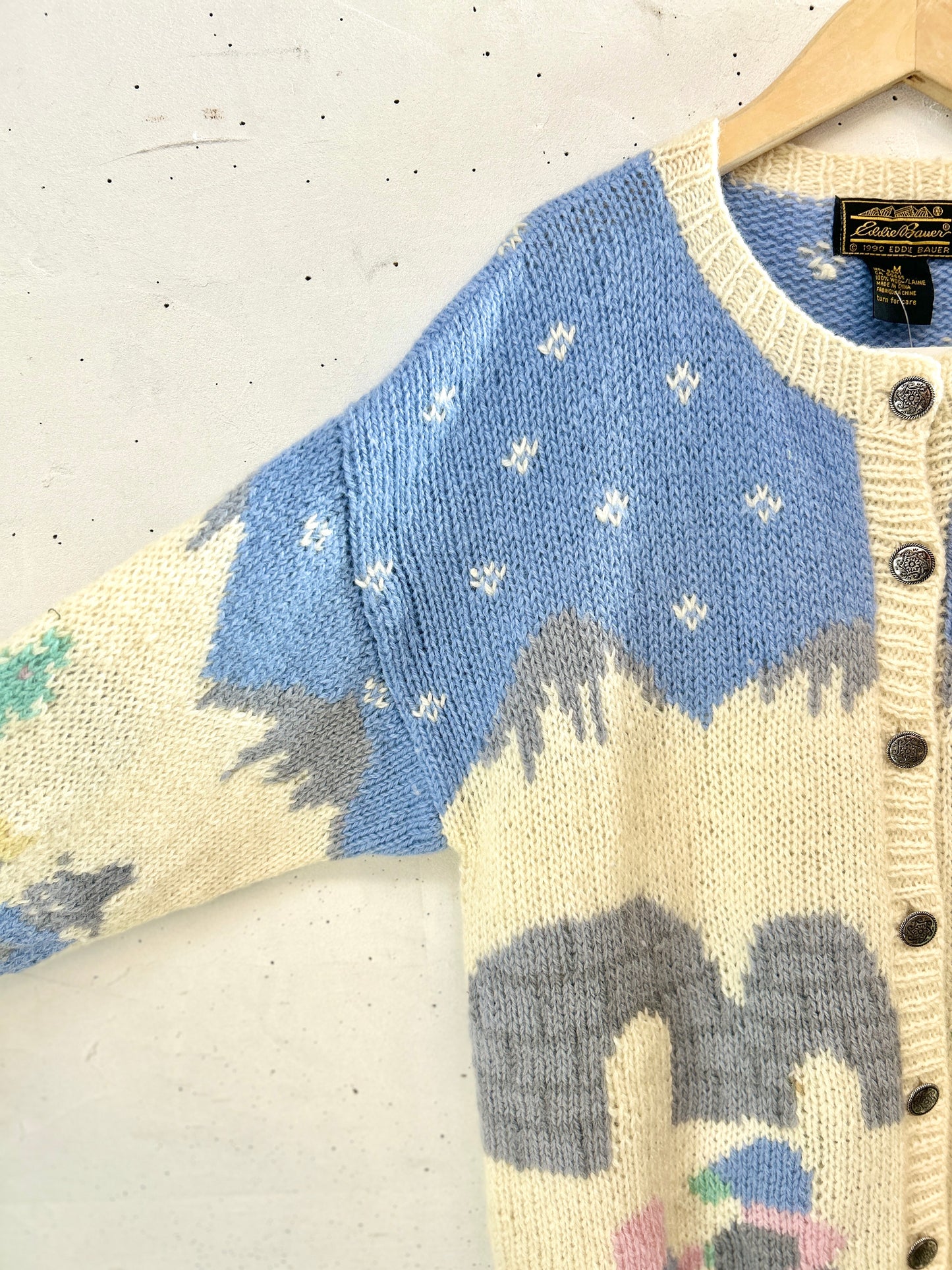 Vintage Hand Knit Cardigan [J30644]