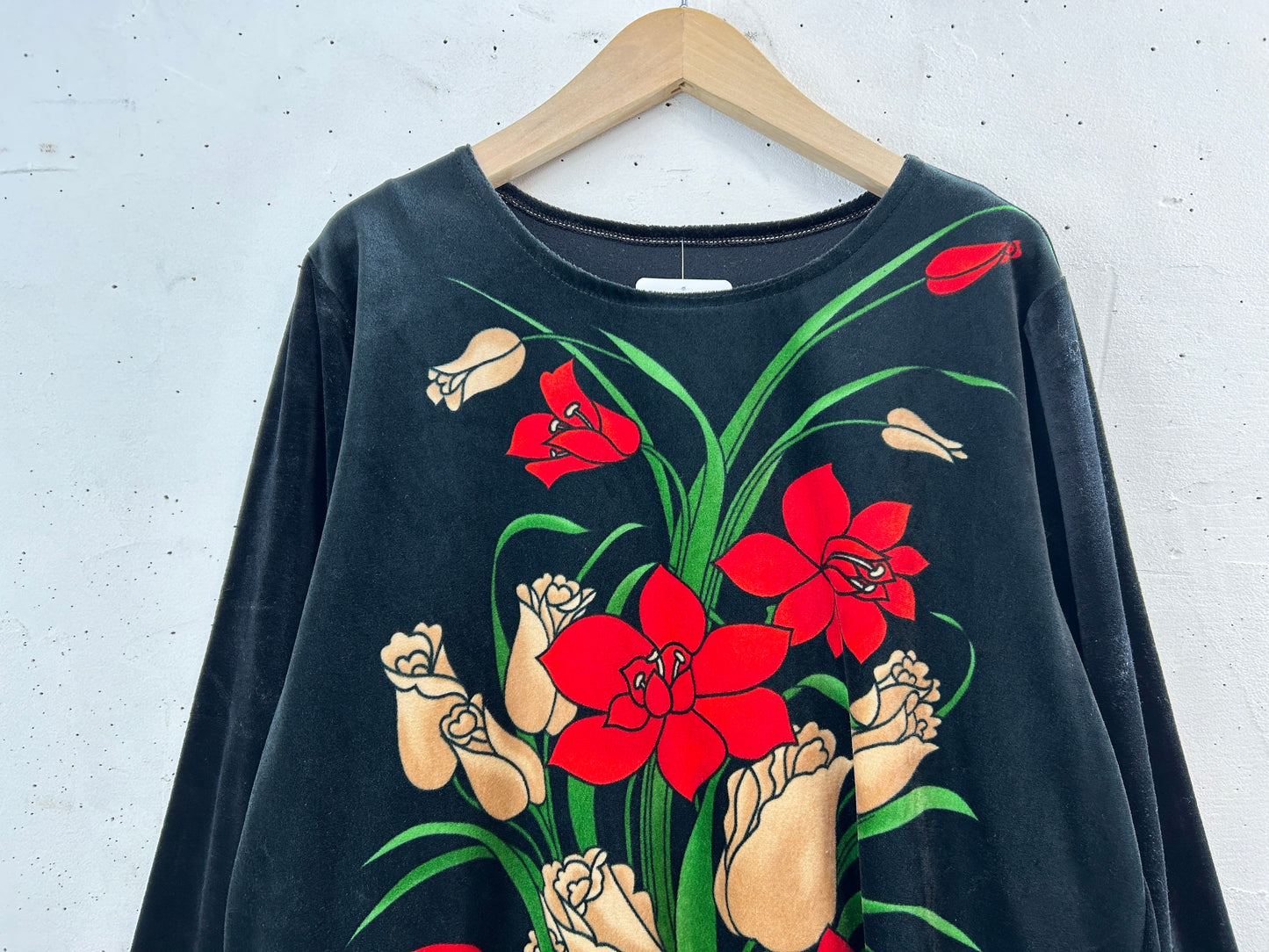 Vintage Velour Tops [L31094]