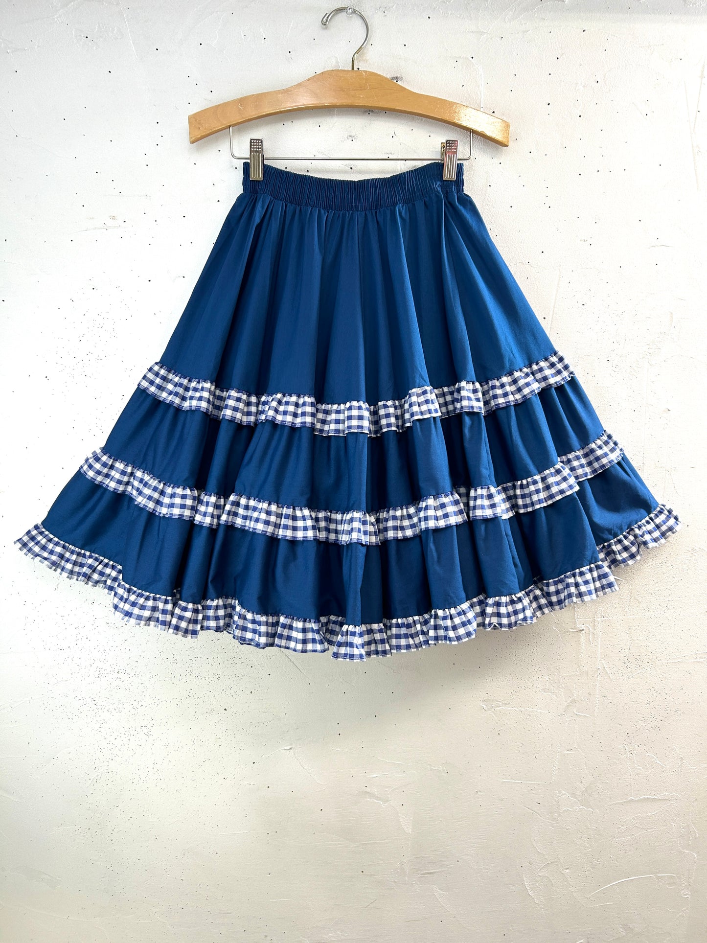 Vintage Tiered Skirt MADE IN USA [F32848]