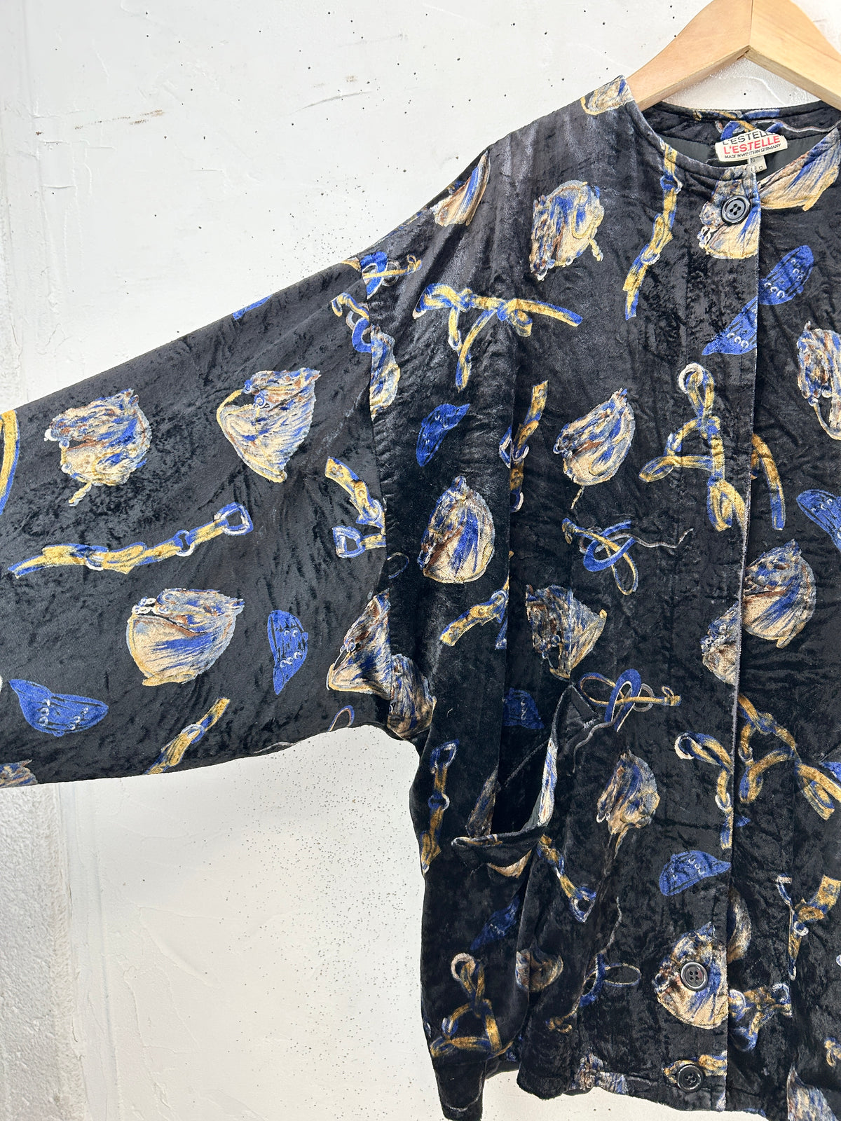 Vintage Velour Jacket [I34009]