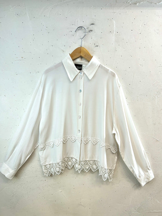 Vintage White Shirt  [L31023]