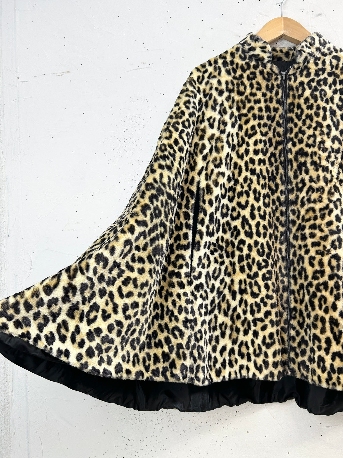 Vintage Fleece Poncho [I33963]