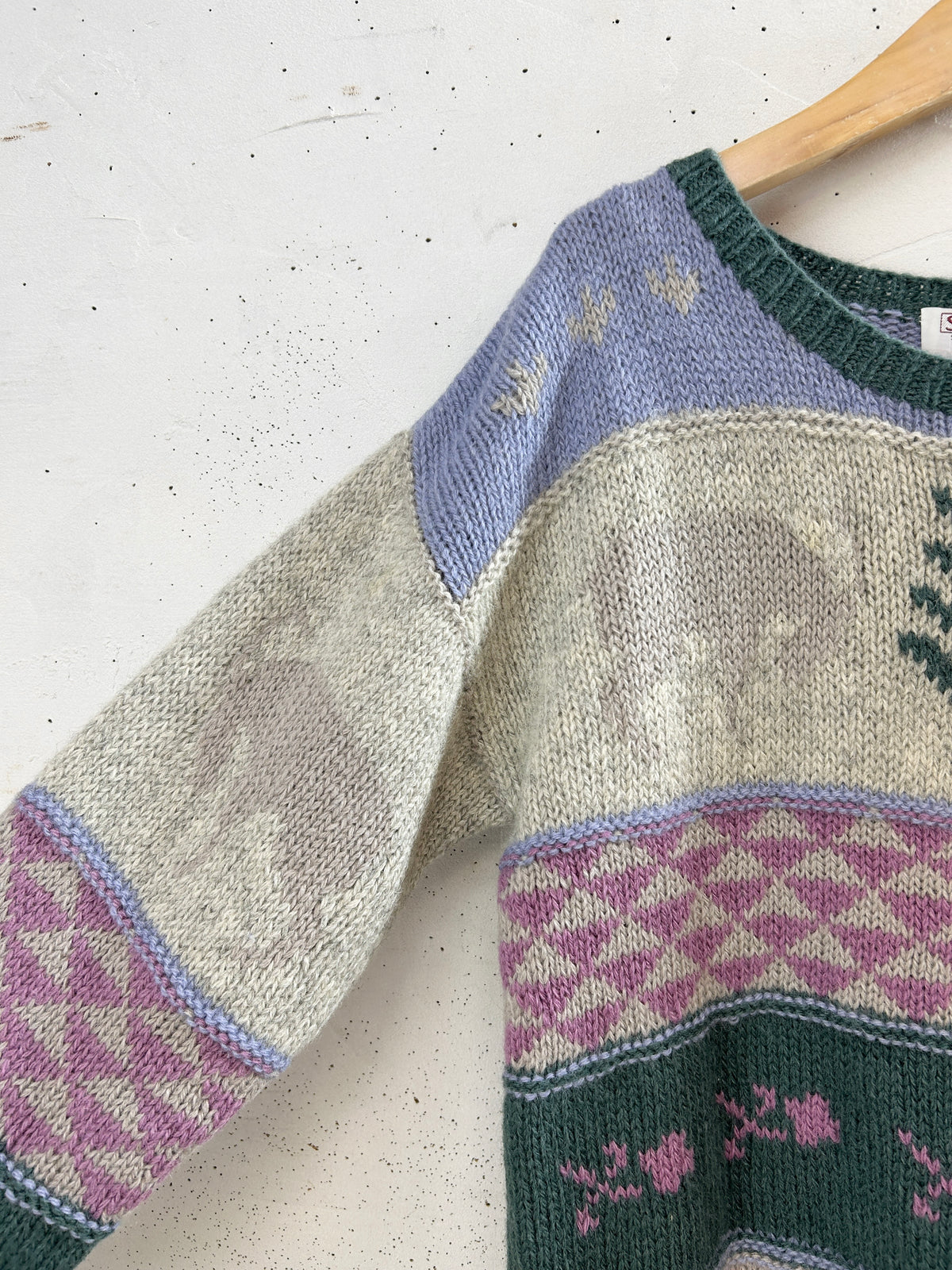 Vintage Knit Sweater [J34263]