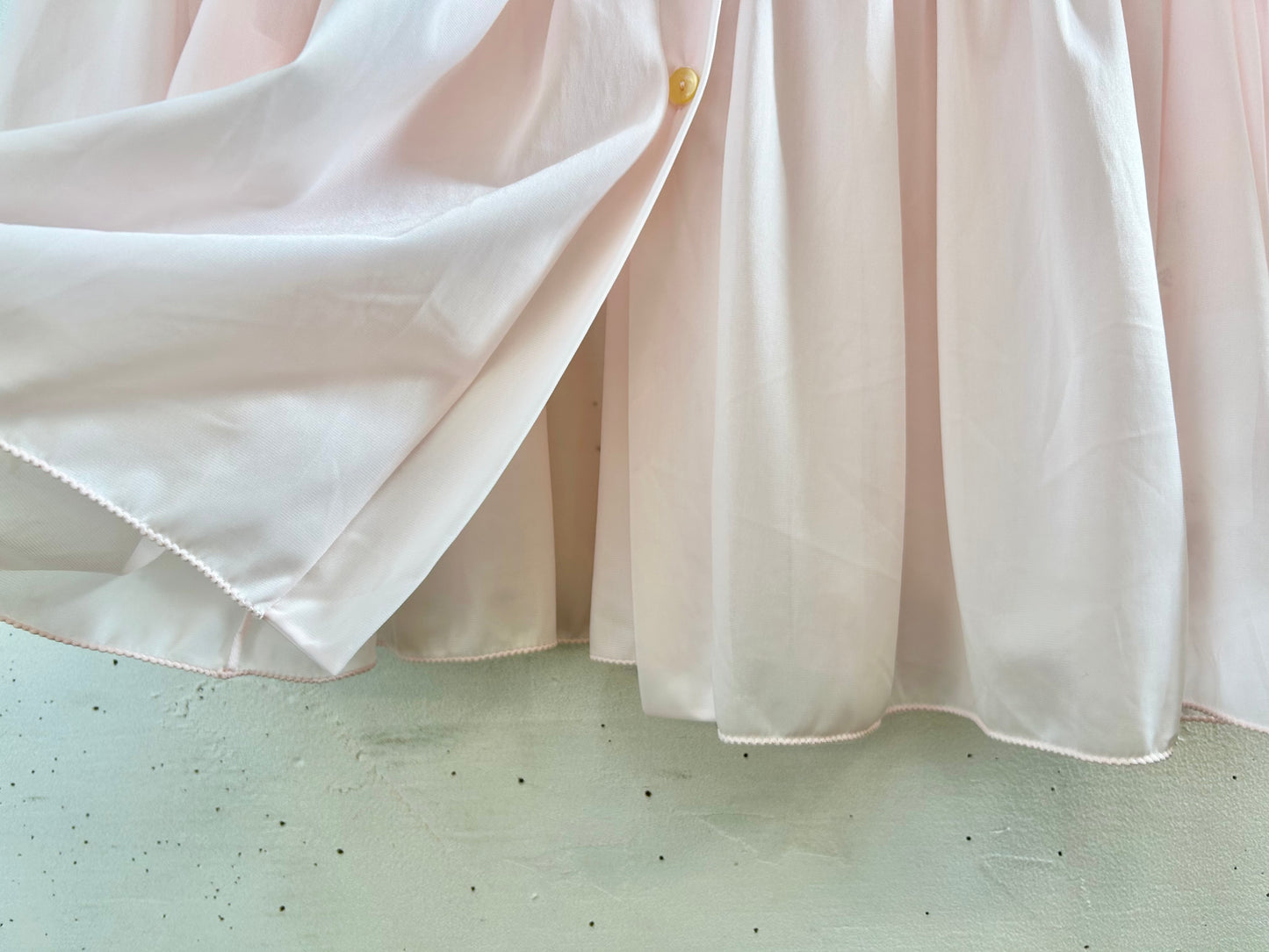 ’70s Vintage Lingerie Short Gown [G30673]