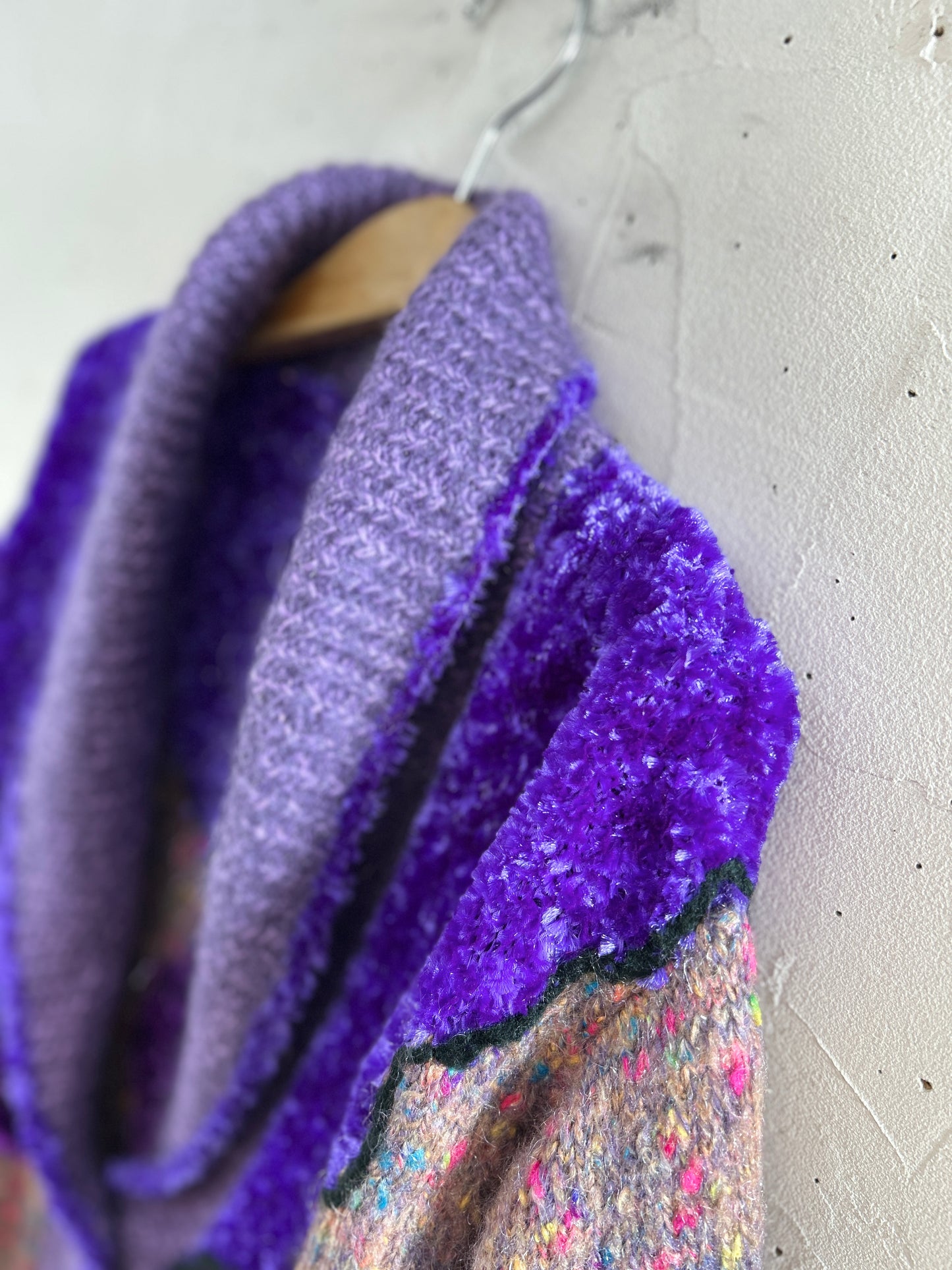 Vintage Mohair Knit Cardigan [L30971]