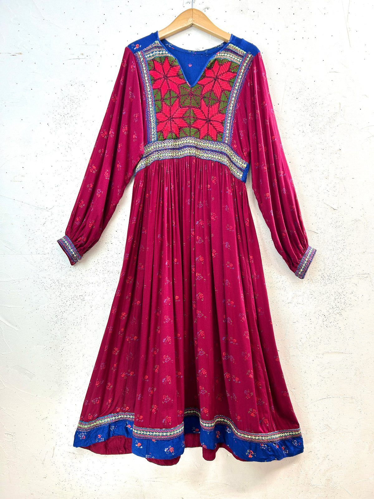 ’70s Vintage Afghanistan Dress [I33920]