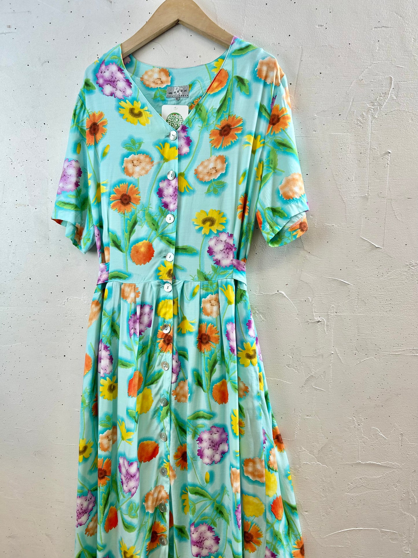 Vintage Viscose Dress [G30637]