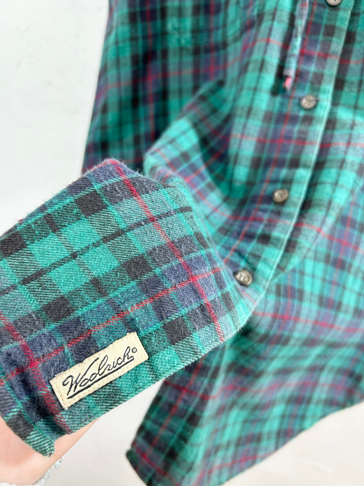 Vintage Check Shirt 〜Woolrich〜 [J34308]